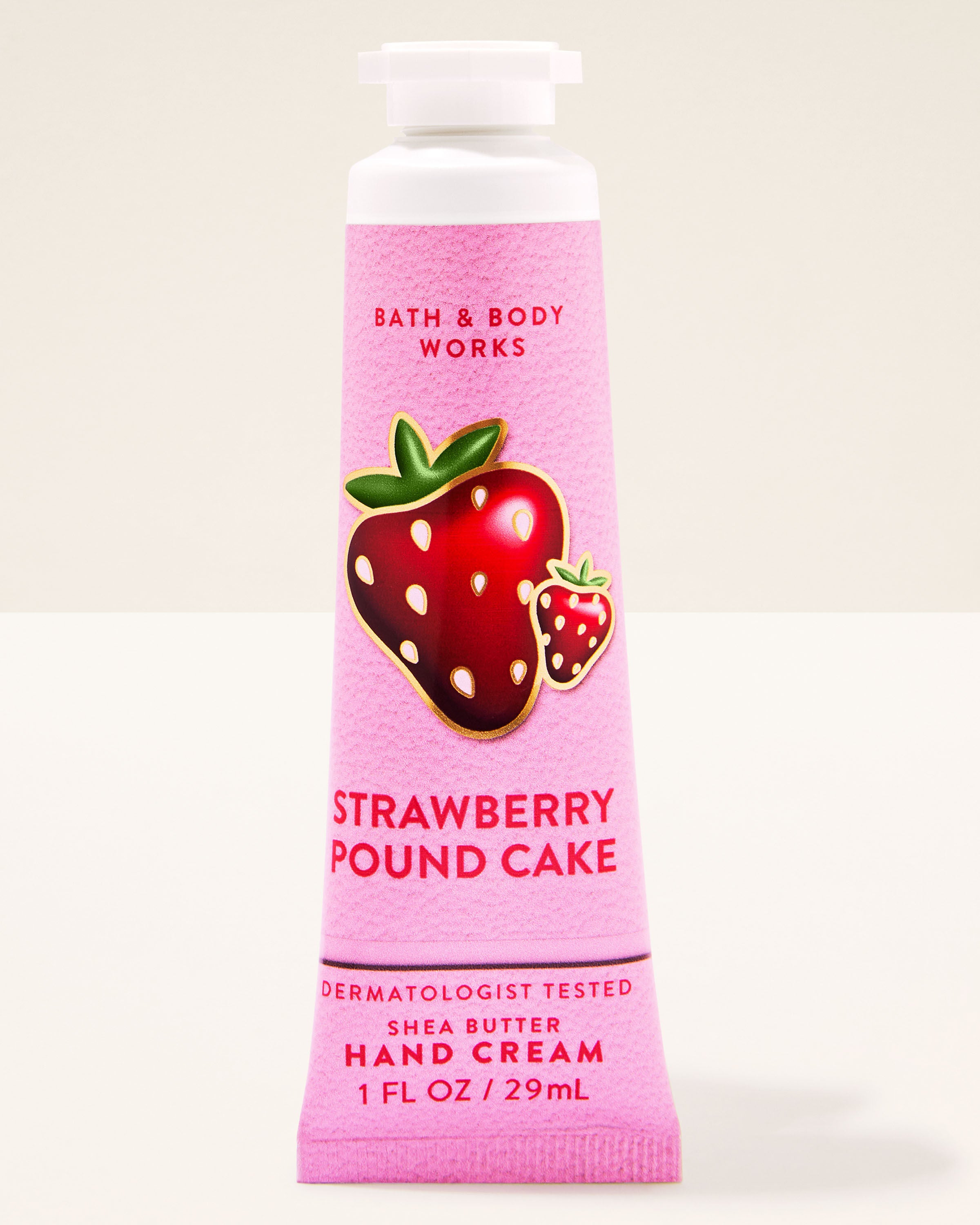 Hand Cream Strawberry Pound Cake 1 fl oz / 29 ml