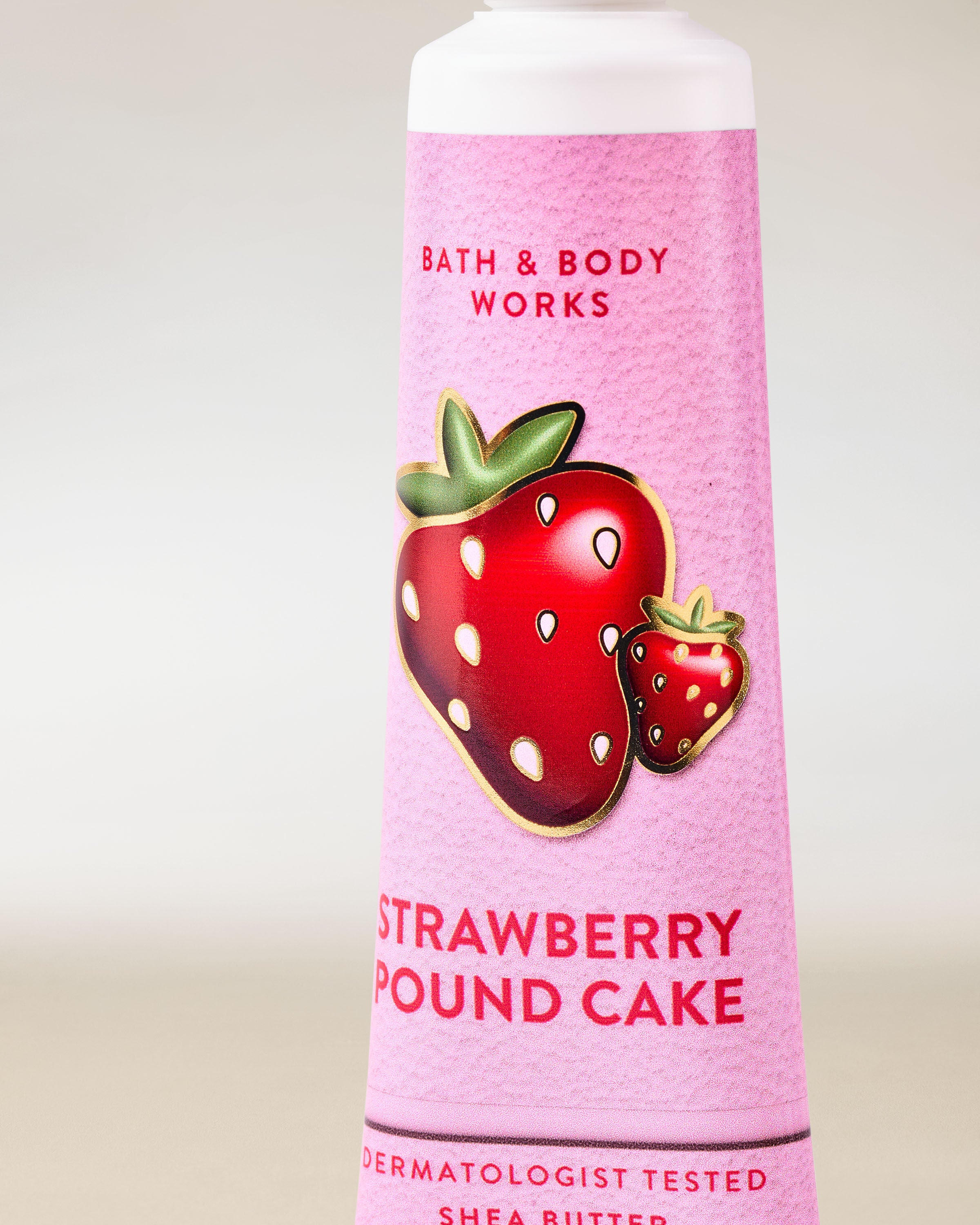 Hand Cream Strawberry Pound Cake 1 fl oz / 29 ml - Image 2