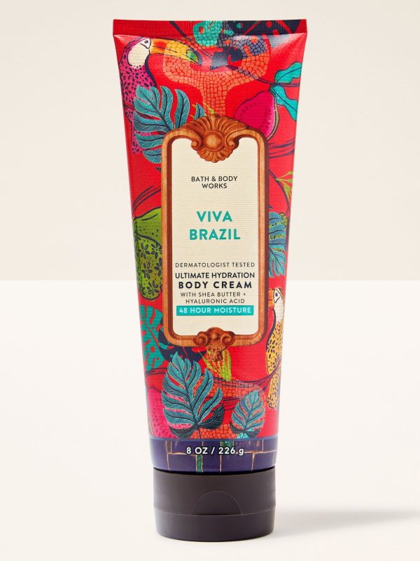 Ultimate Hydration Body Cream  Viva Brazil 8 oz / 226 g