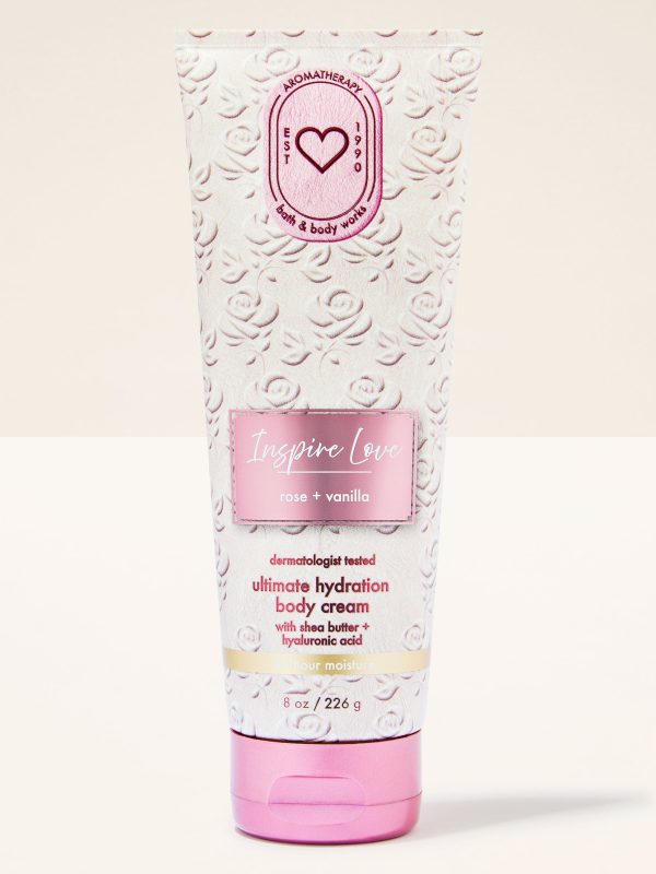 Ultimate Hydration Body Cream  Rose Vanilla 8 oz / 226 g
