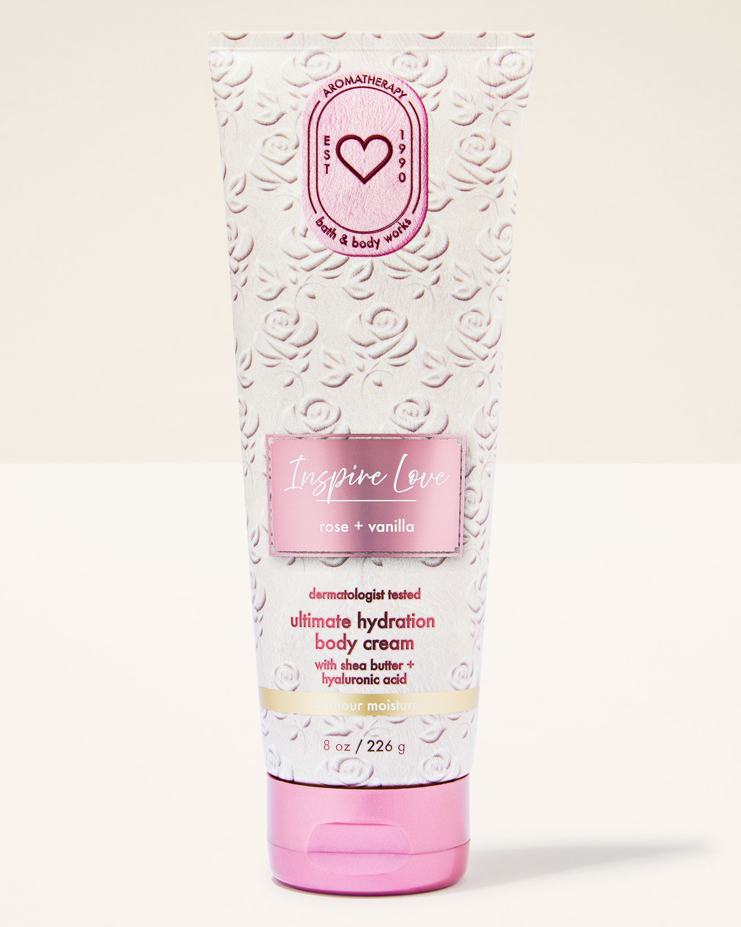 Ultimate Hydration Body Cream Rose Vanilla 8 oz / 226 g