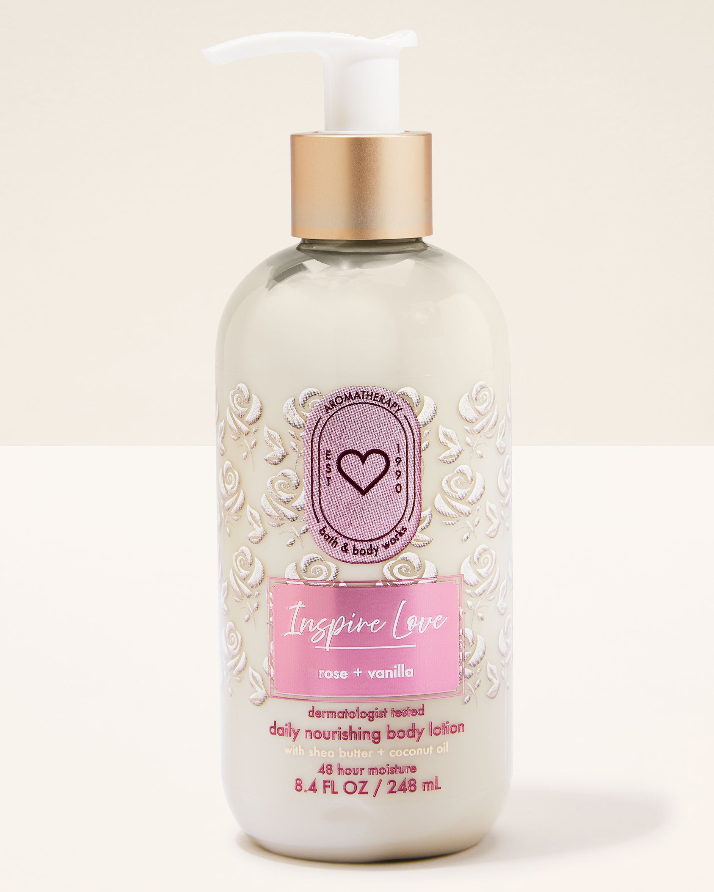 Moisturizing Body Lotion Rose Vanilla 8 fl oz / 236 ml