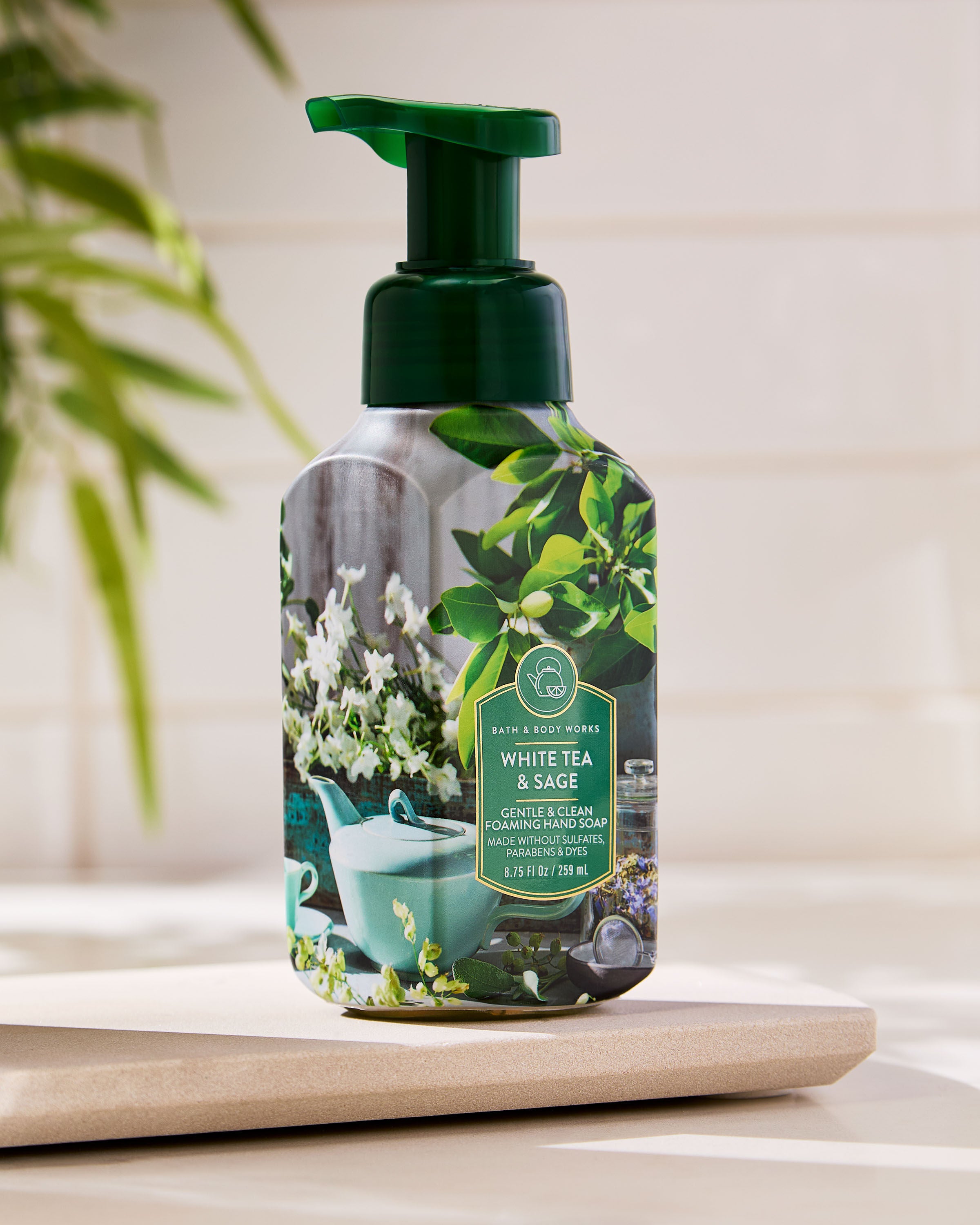 Gentle & Clean Foaming Hand Soap White Tea & Sage 8.75 fl oz / 259 ml - Image 7