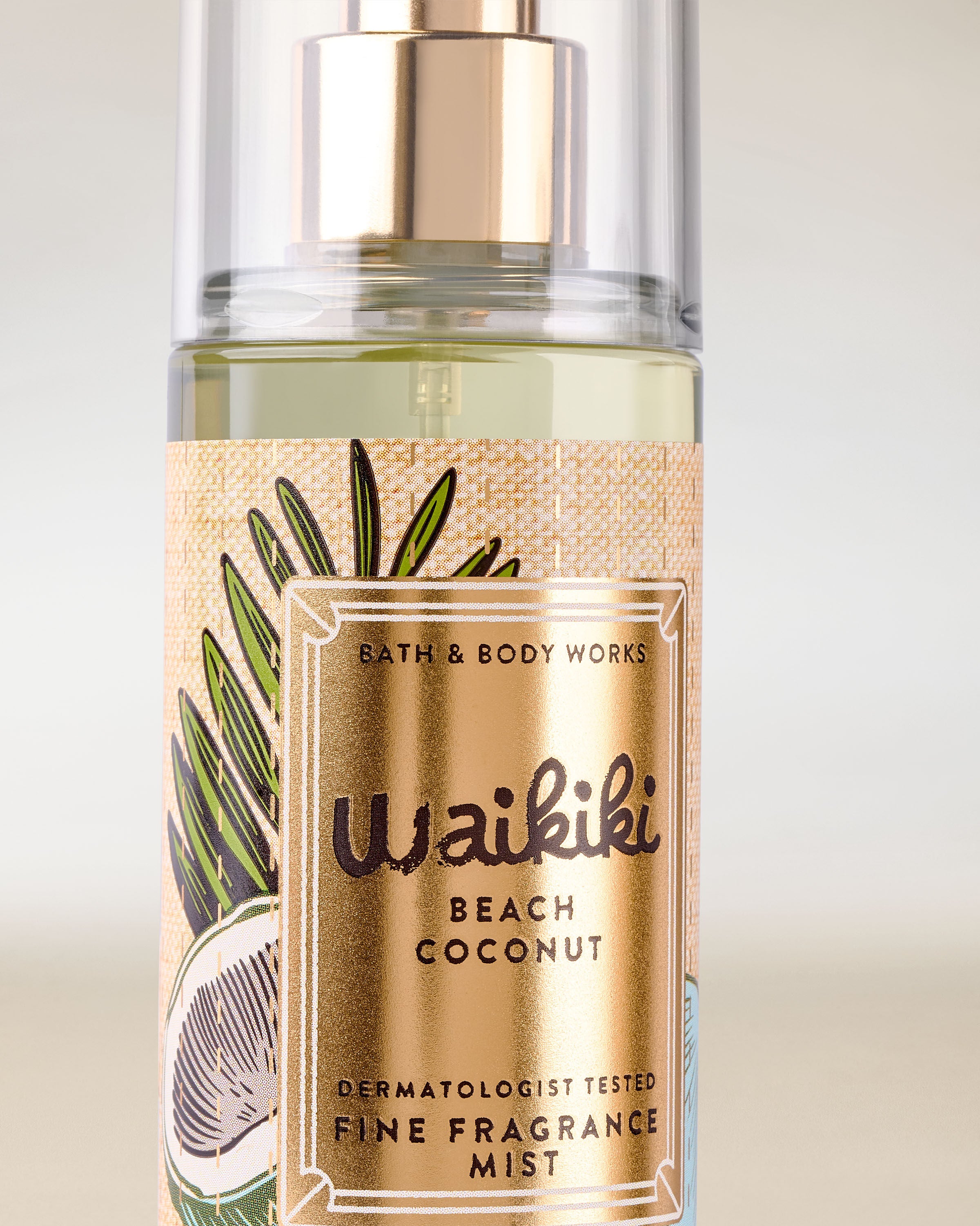 Travel Size Fine Fragrance Mist Waikiki Beach Coconut 2.5 fl oz / 75 ml - Image 2