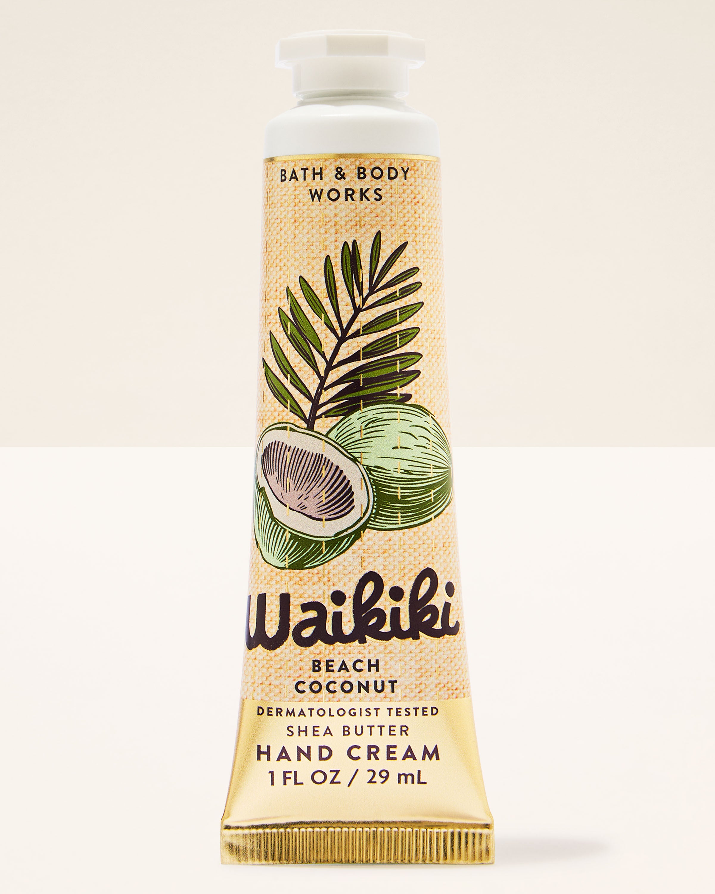 Hand Cream Waikiki Beach Coconut 1 fl oz / 29 ml