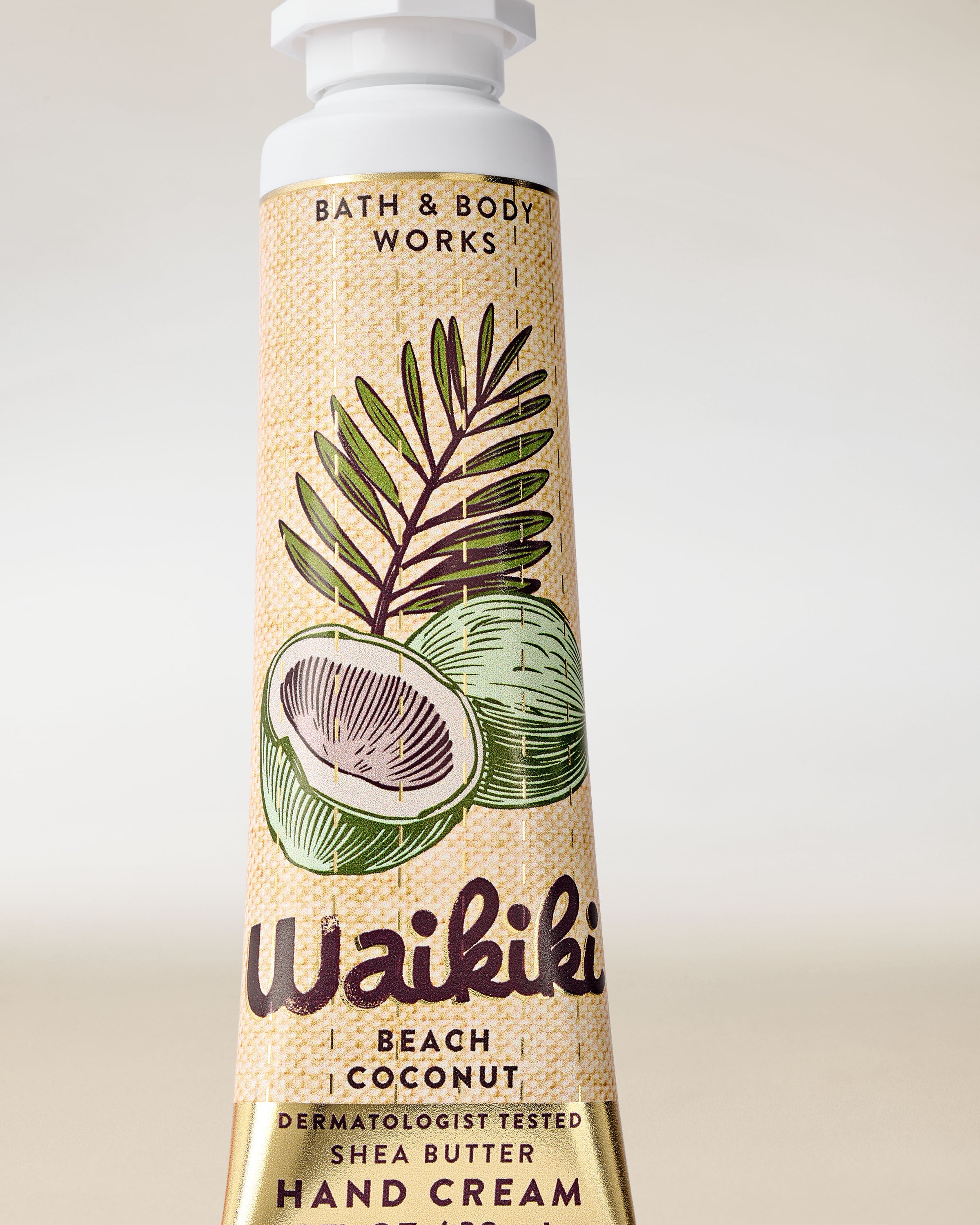 Hand Cream Waikiki Beach Coconut 1 fl oz / 29 ml - Image 2