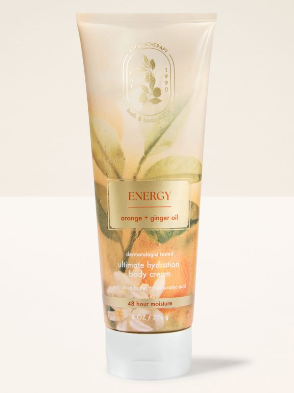 Ultimate Hydration Body Cream  Orange Ginger 8 oz / 226 g