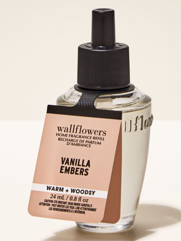 Wallflowers Fragrance Refill  Vanilla Embers 0.8 fl oz / 24 ml