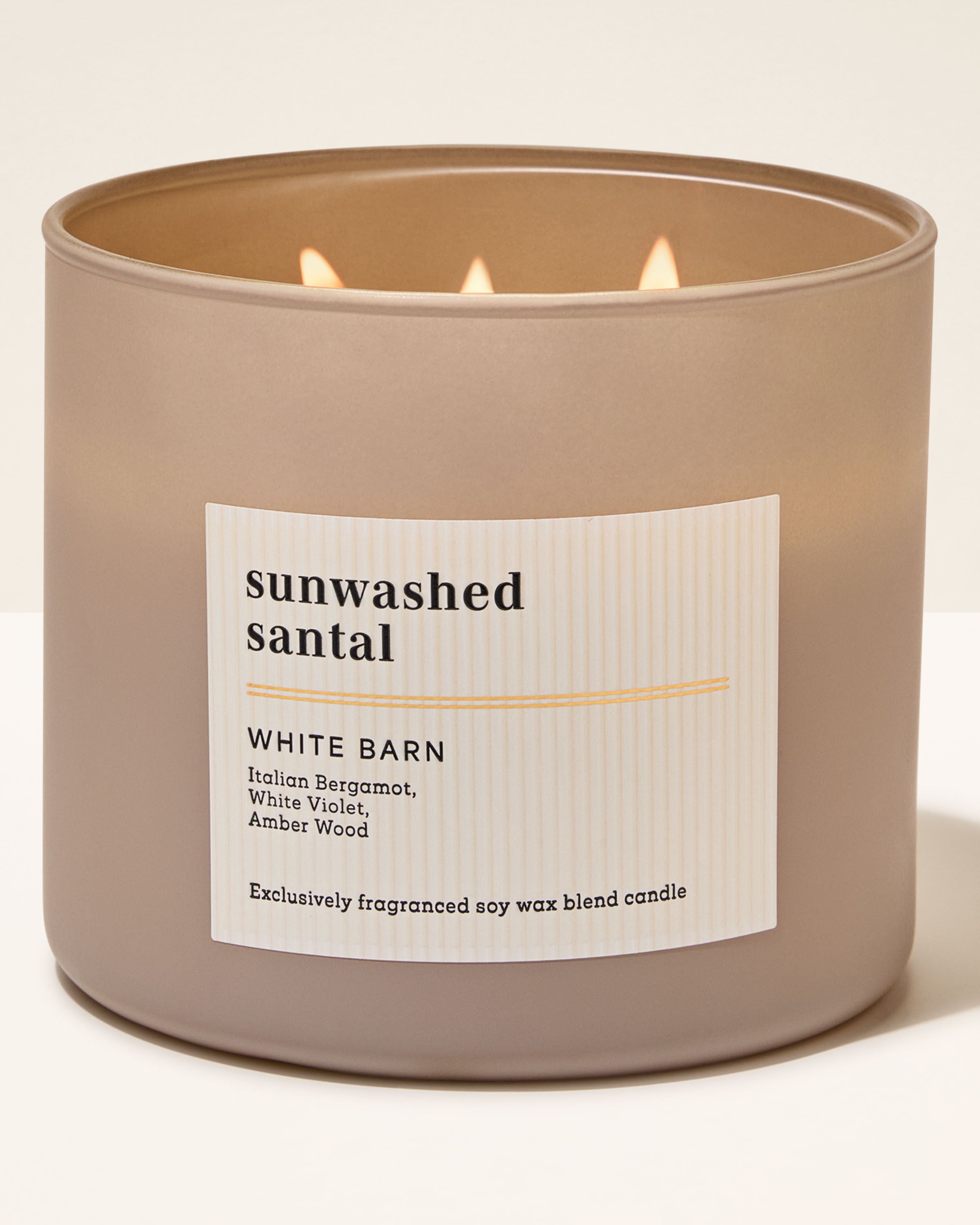 3-Wick Candle Sunwashed Santal 14.5 oz / 411 g