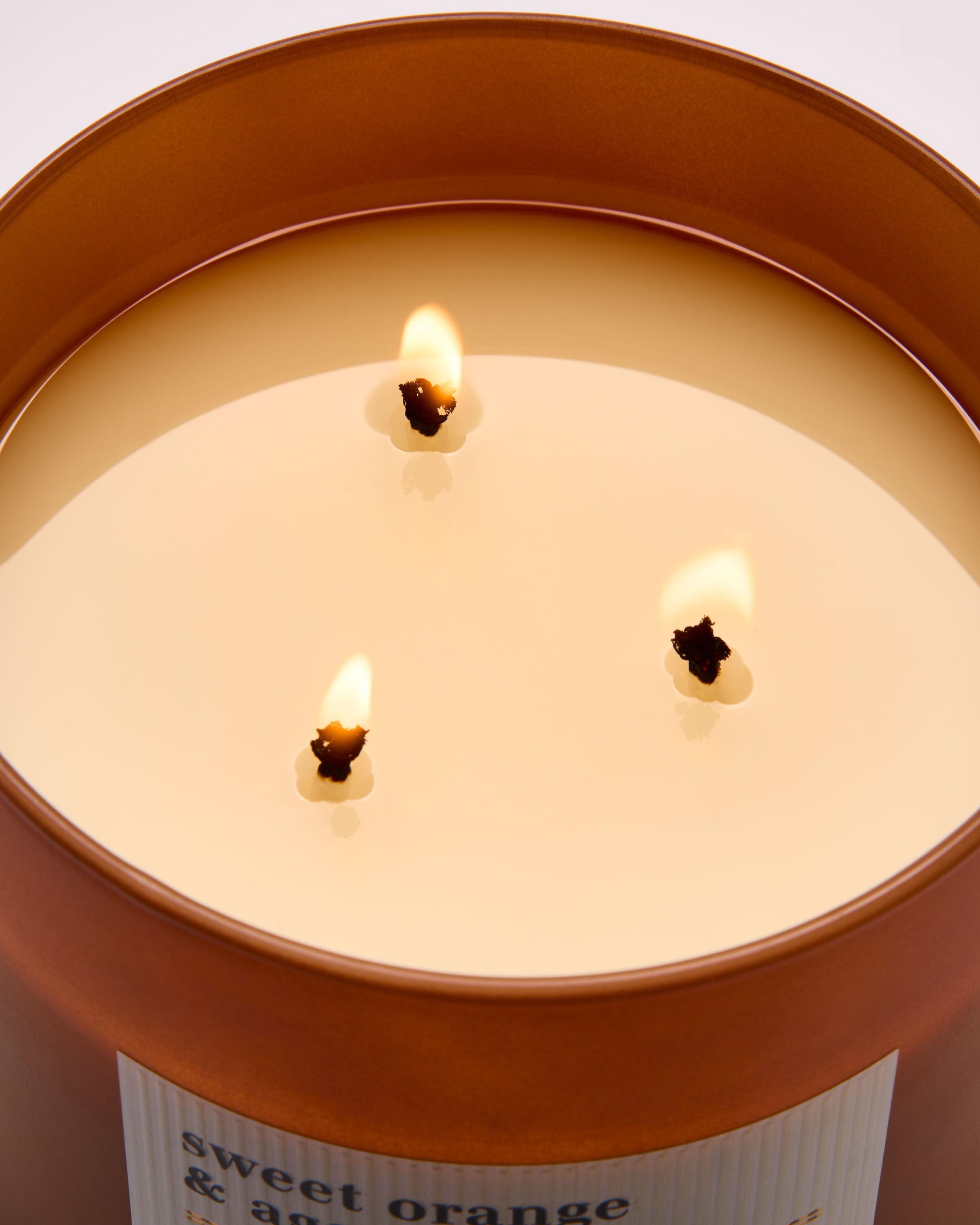 3-Wick Candle Sweet Orange & Agave 14.5 oz / 411 g - Image 5