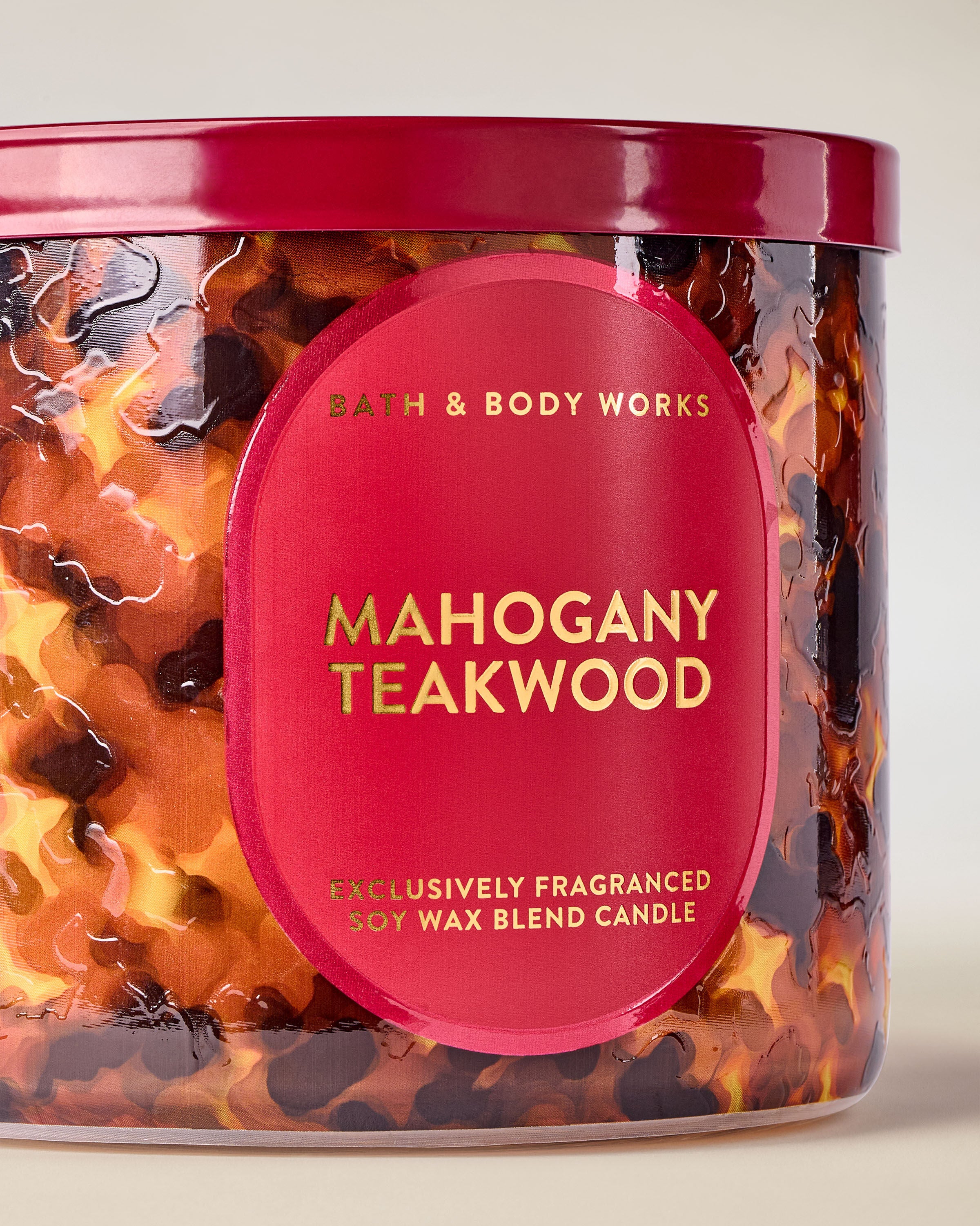 3-Wick Candle Mahogany Teakwood 14.5 oz / 411 g - Image 7