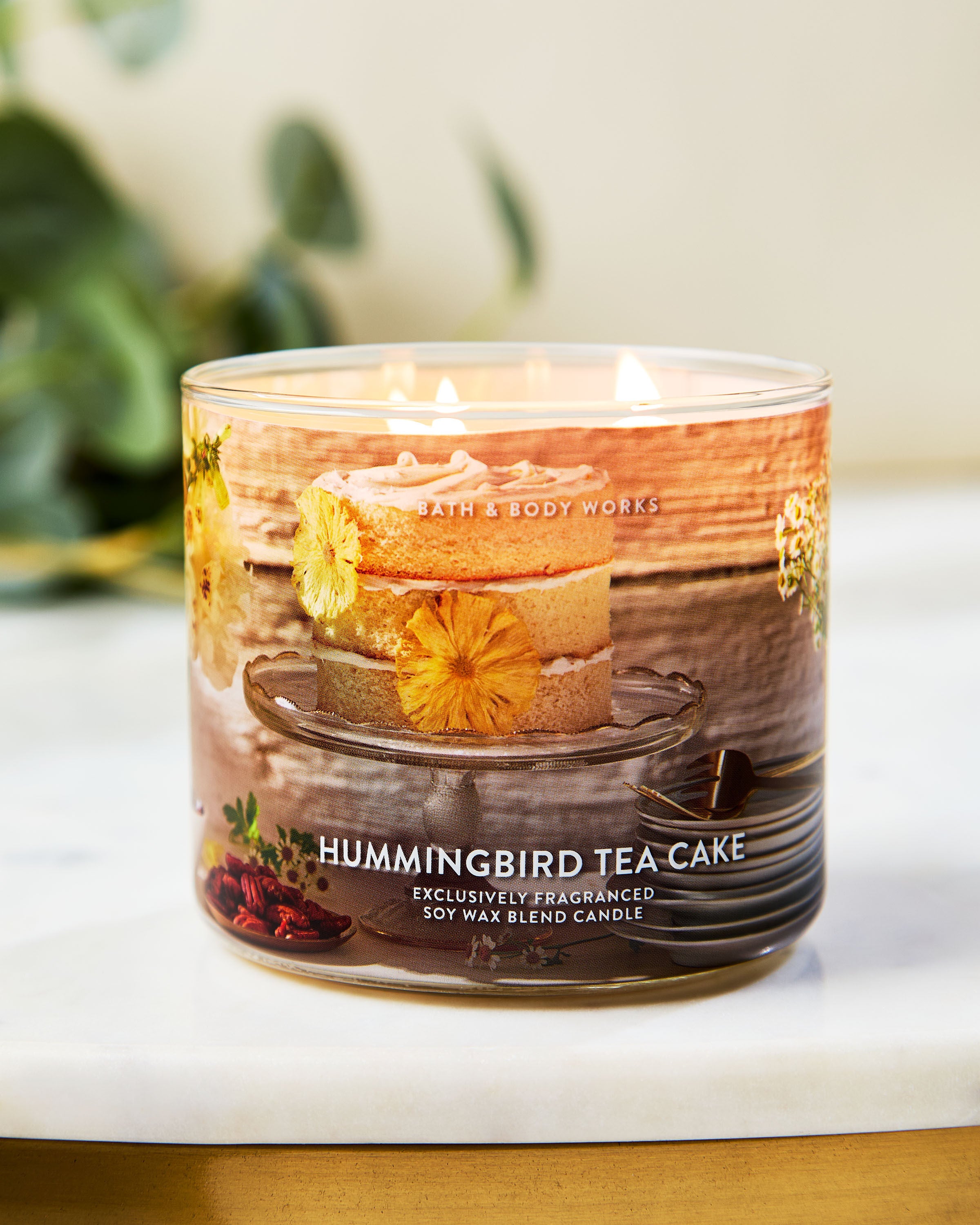 3-Wick Candle Hummingbird Tea Cake 14.5 oz / 411 g - Image 5