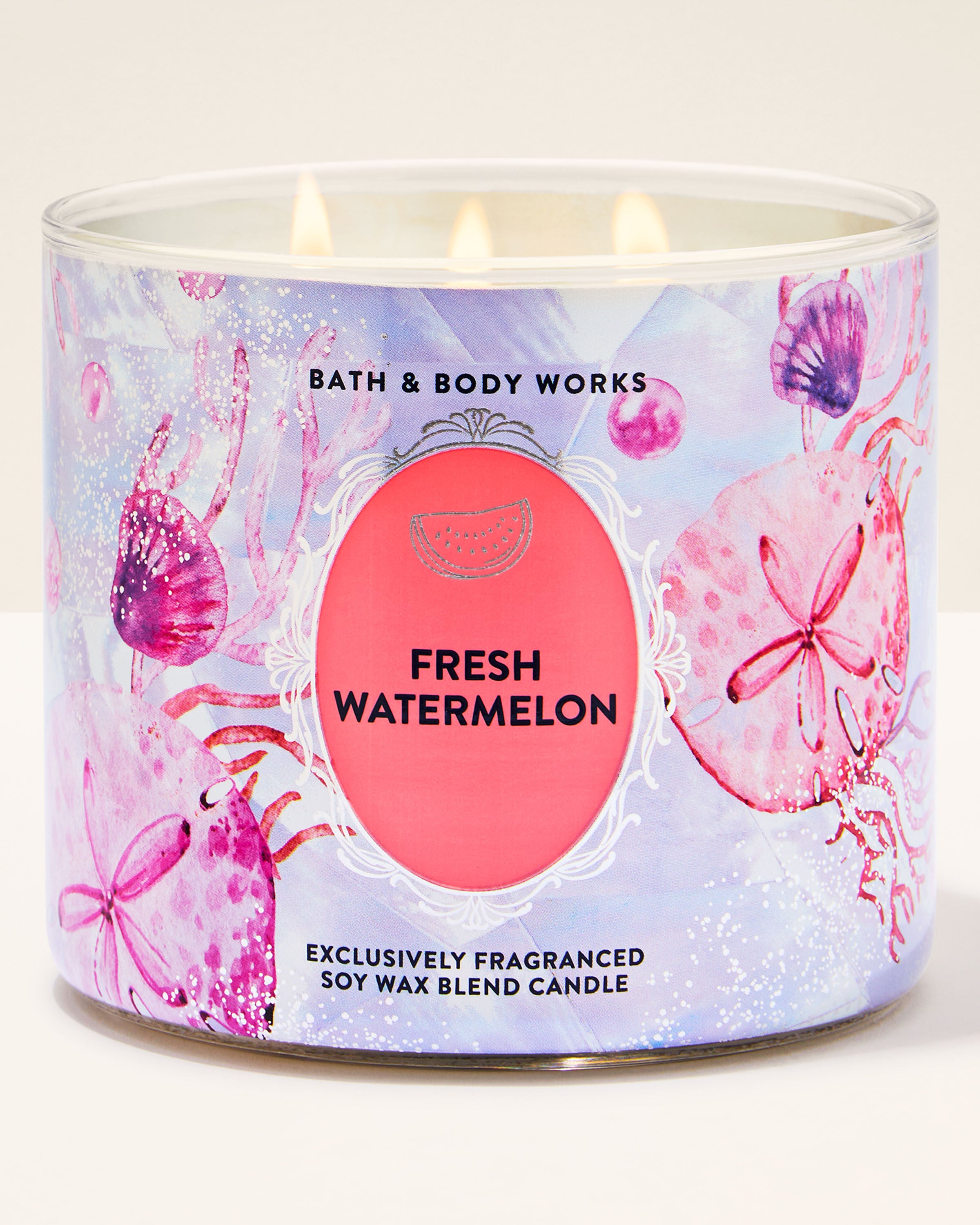 3-Wick Candle Fresh Watermelon 14.5 oz / 411 g