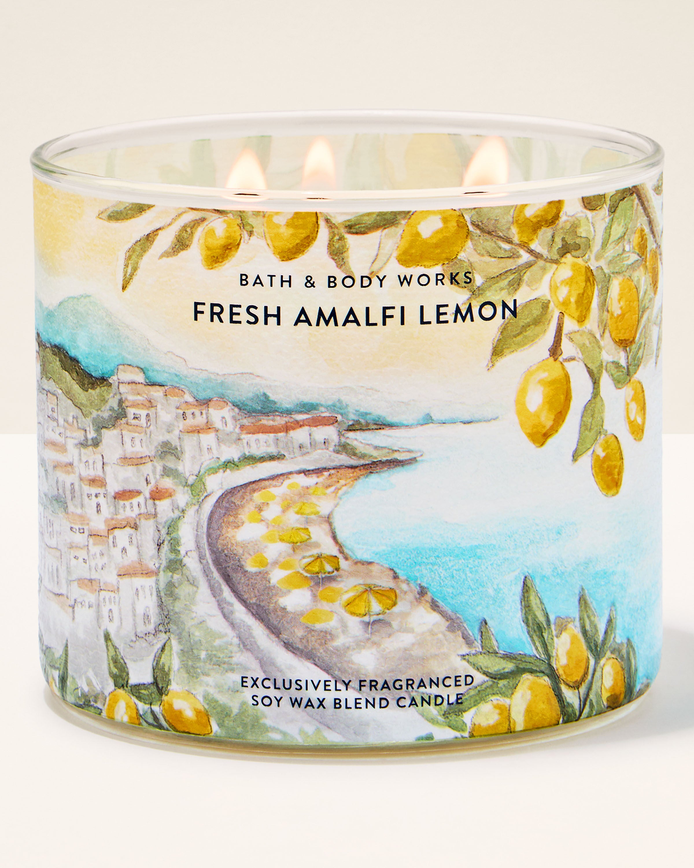3-Wick Candle Fresh Amalfi Lemon 14.5 oz / 411 g