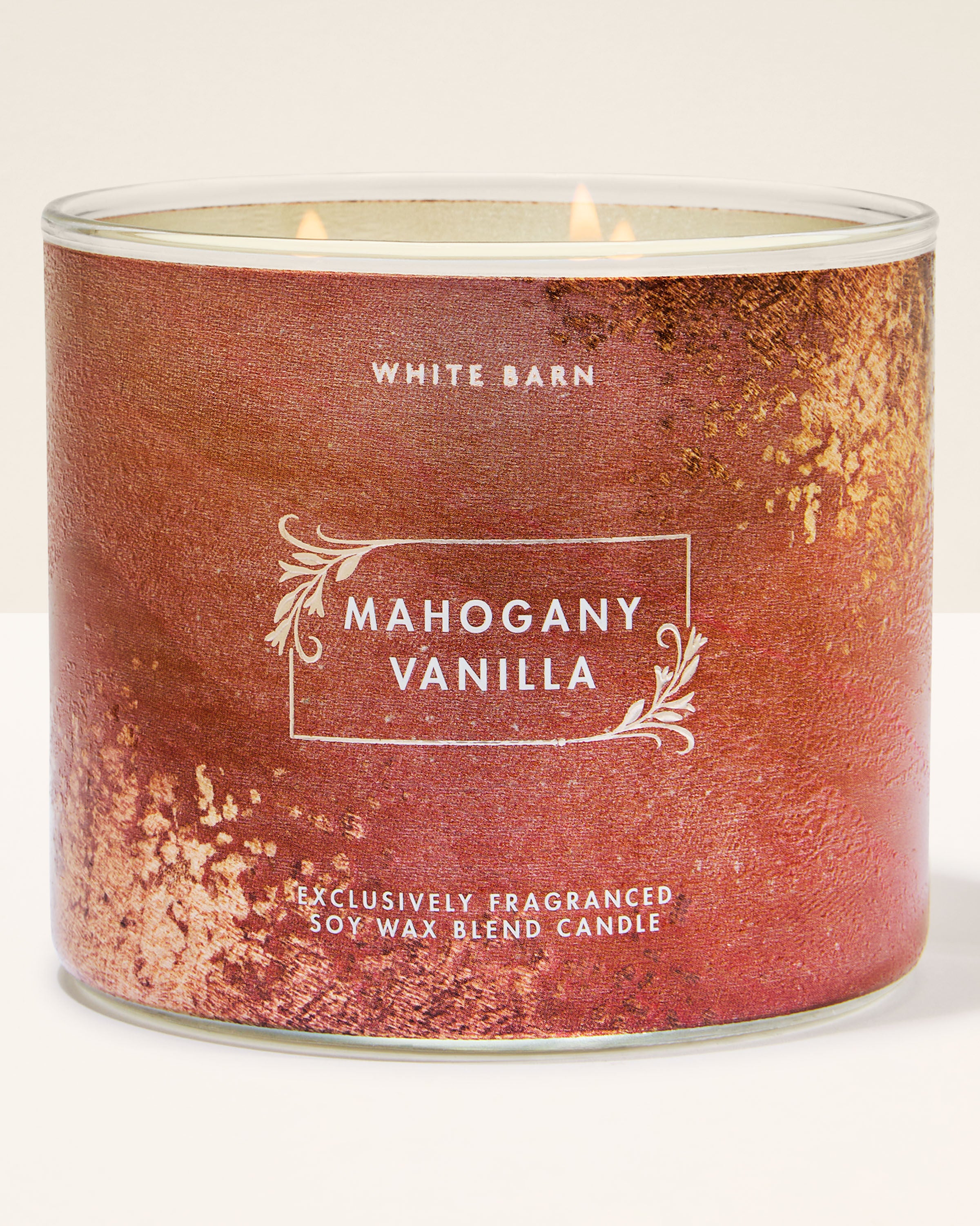 3-Wick Candle Mahogany Vanilla 14.5 oz / 411 g