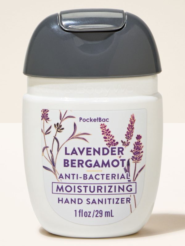 Moisturizing PocketBac Hand Sanitizer  Lavender Bergamot 1 fl oz / 29 ml