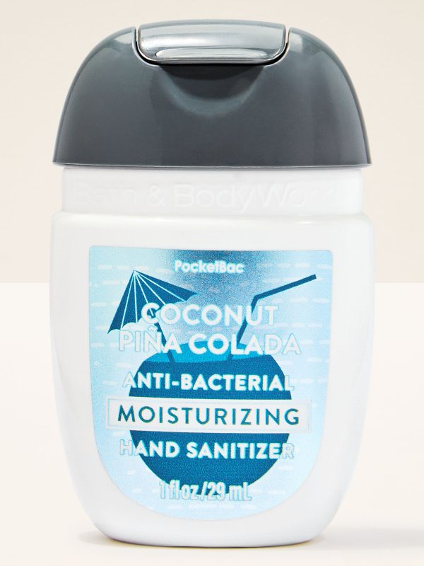 Moisturizing PocketBac Hand Sanitizer  Coconut Piña Colada 1 fl oz / 29 ml