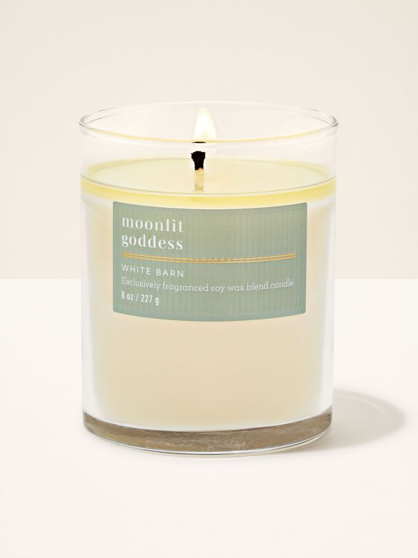 Single Wick Candle  Moonlit Goddess 8 oz / 227 g