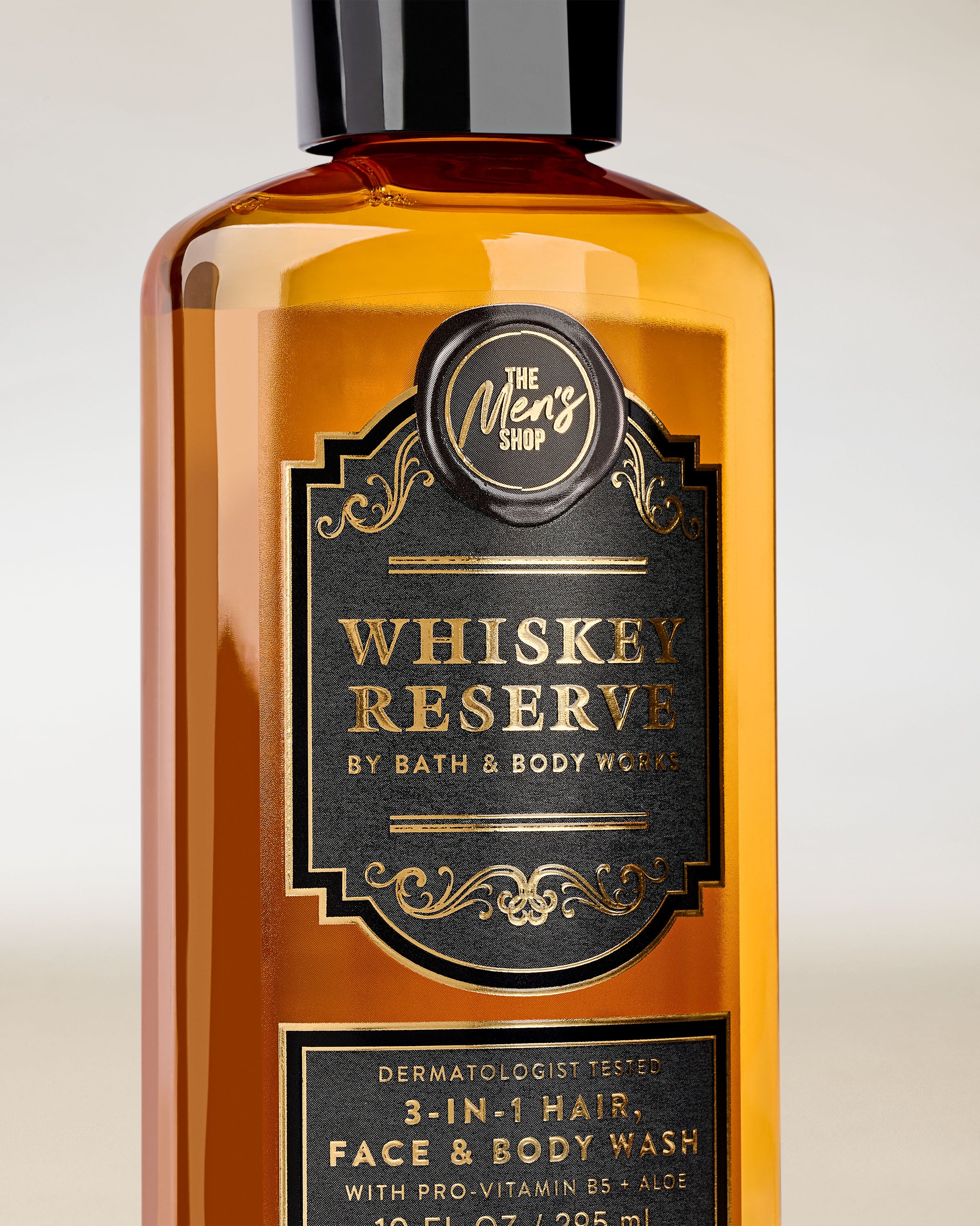 3-in-1 Hair, Face & Body Wash Whiskey Reserve 10 fl oz / 295 mL - Image 2