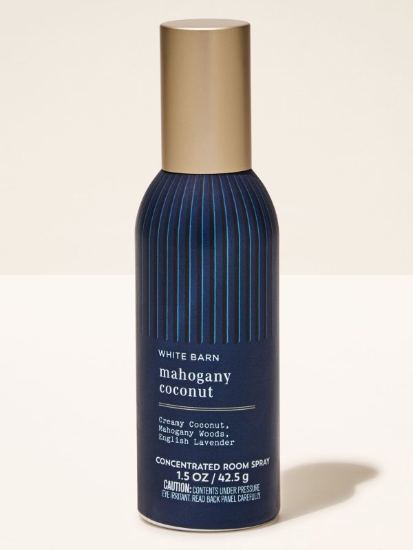 Concentrated Room Spray  Mahogany Coconut 1.5 oz / 42.5 g