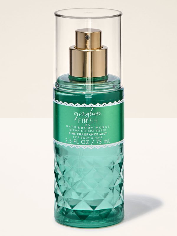 Travel Size Fine Fragrance Mist  Gingham Fresh 2.5 fl oz / 75 ml