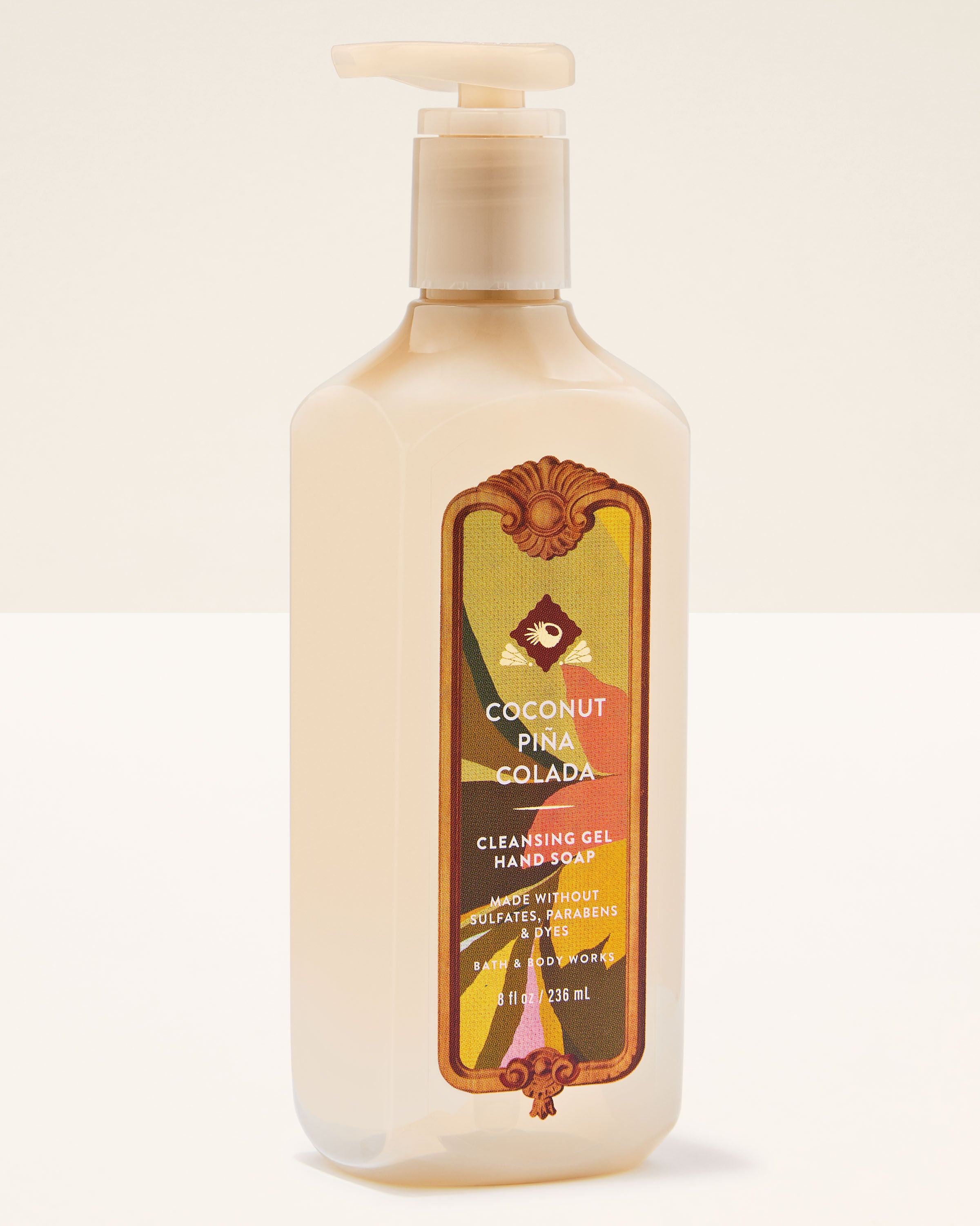 Cleansing Gel Hand Soap Coconut Piña Colada 8 fl oz / 236 ml