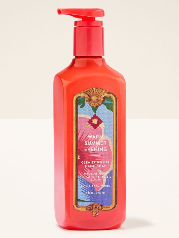 Cleansing Gel Hand Soap  Warm Summer Evening 8 fl oz / 236 ml