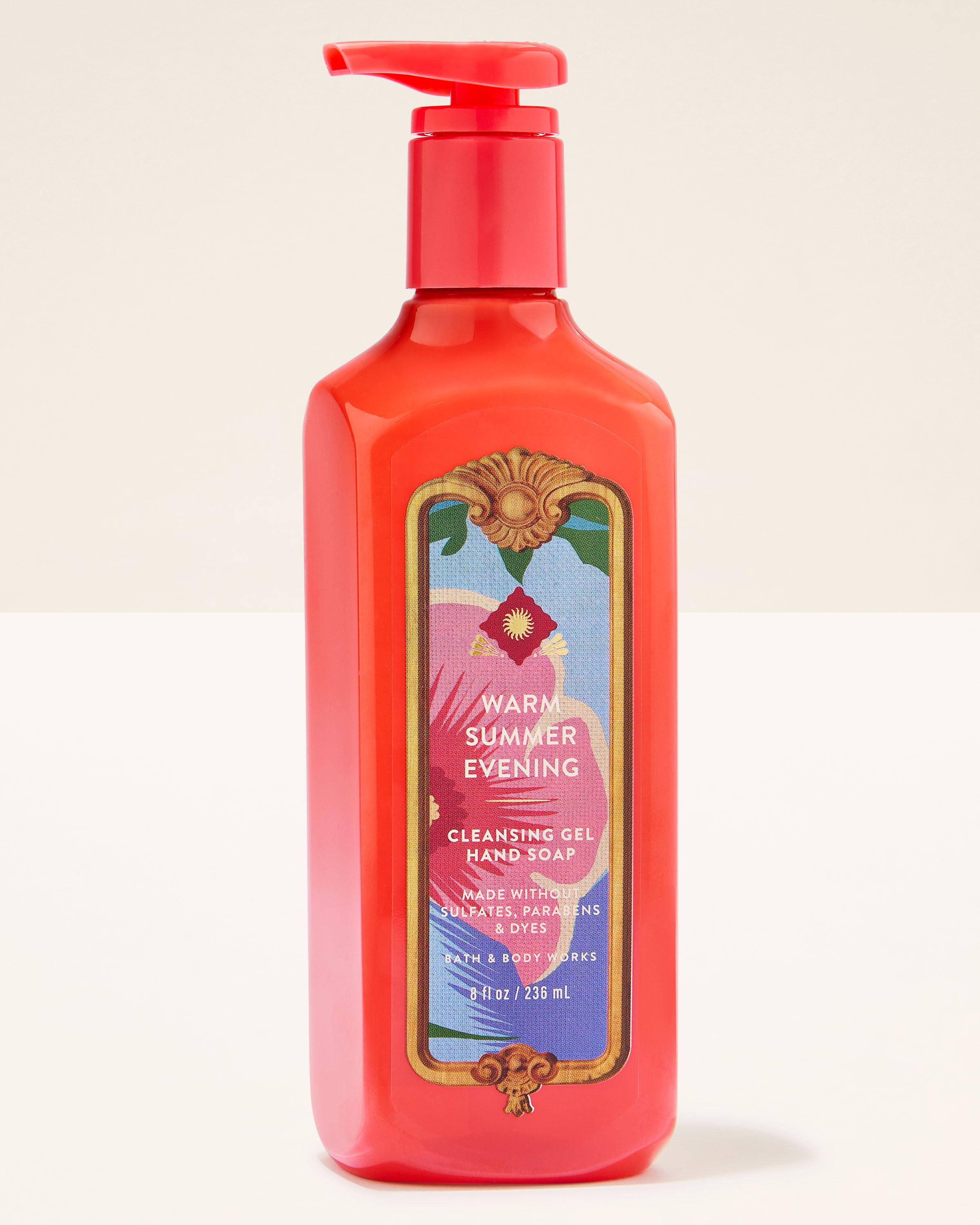 Cleansing Gel Hand Soap Warm Summer Evening 8 fl oz / 236 ml