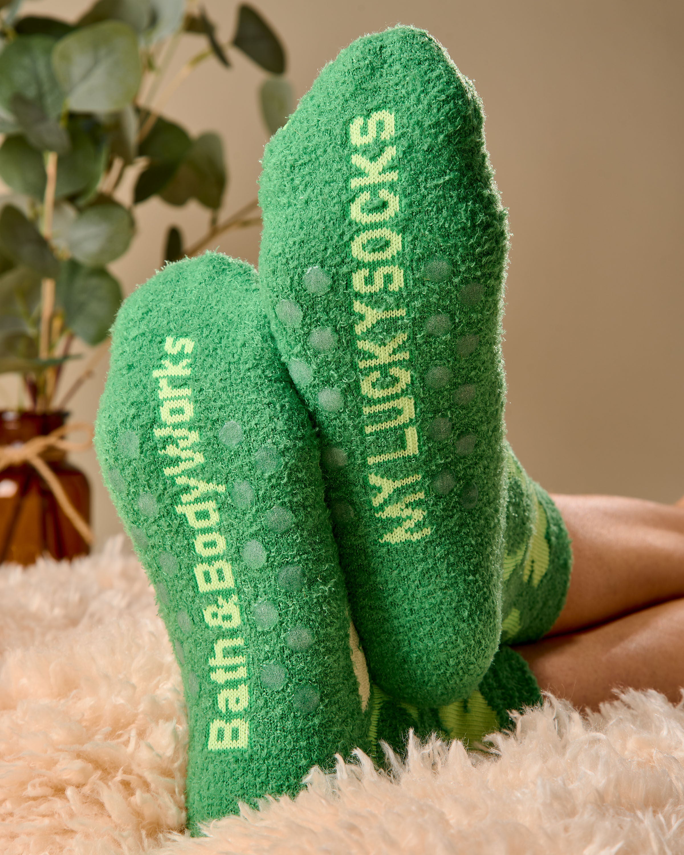 Shea-Infused Lounge Socks Lucky St. Patty's Day - Image 3