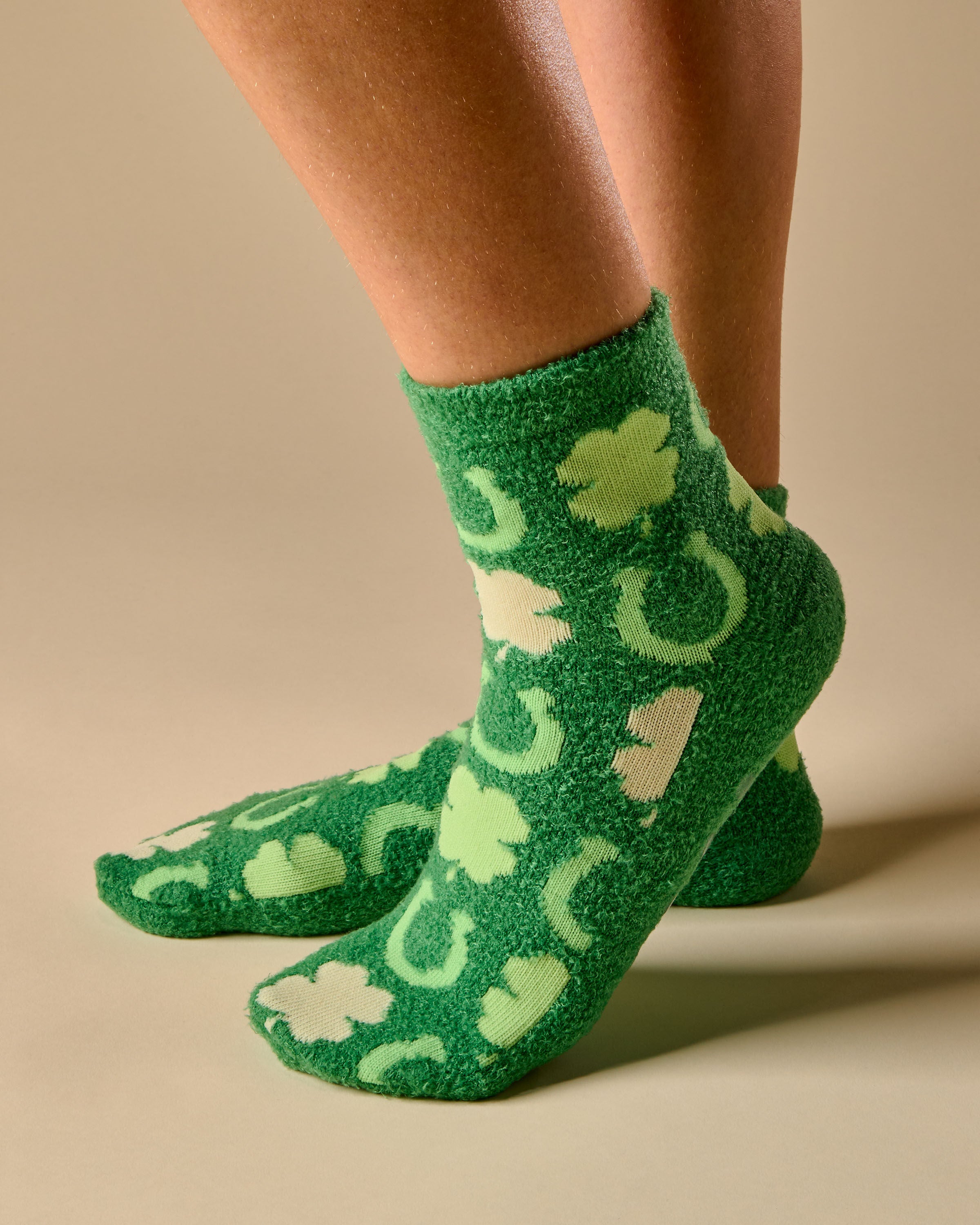 Shea-Infused Lounge Socks Lucky St. Patty's Day - Image 4