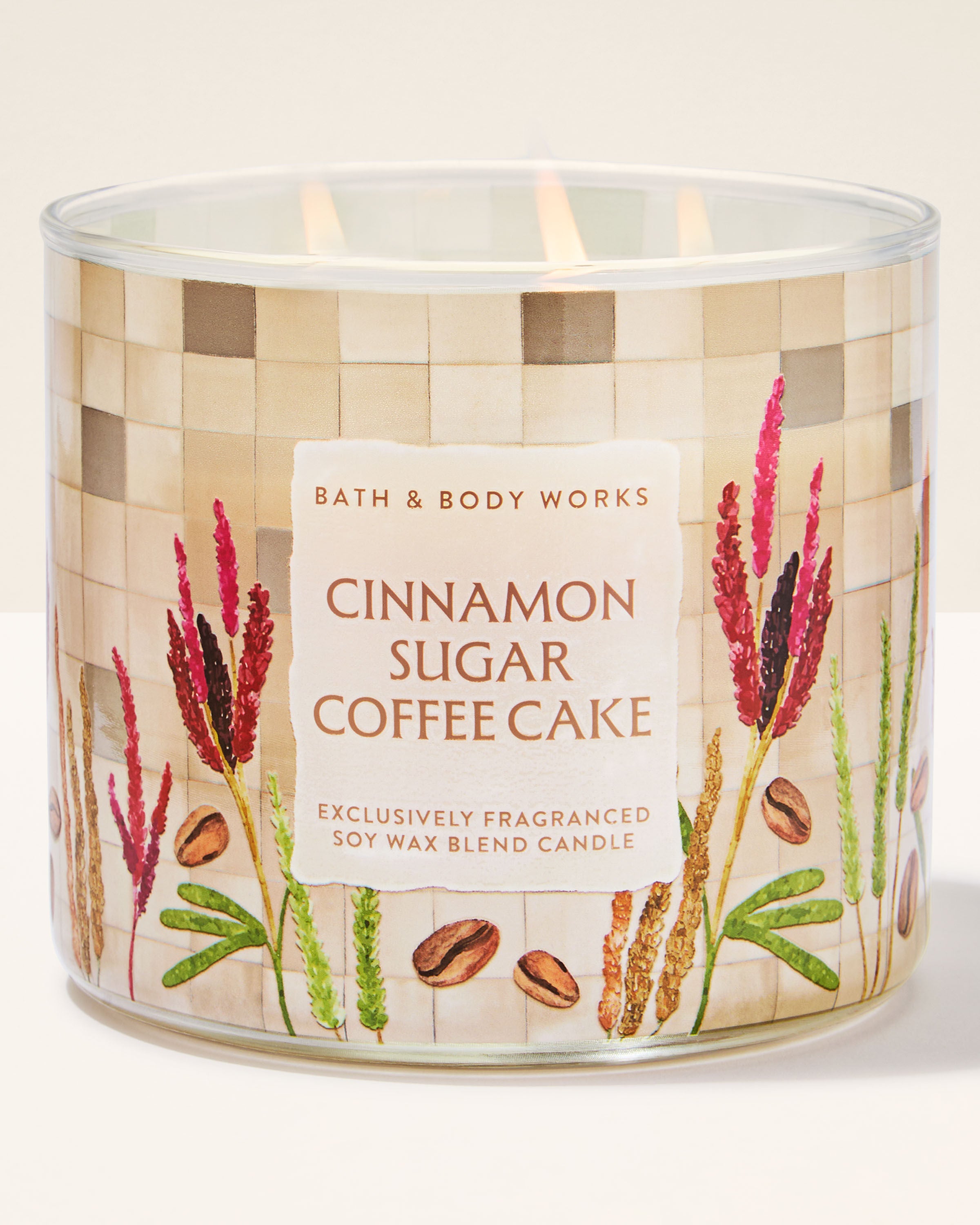 3-Wick Candle Cinnamon Sugar Coffee Cake 14.5 oz / 411 g