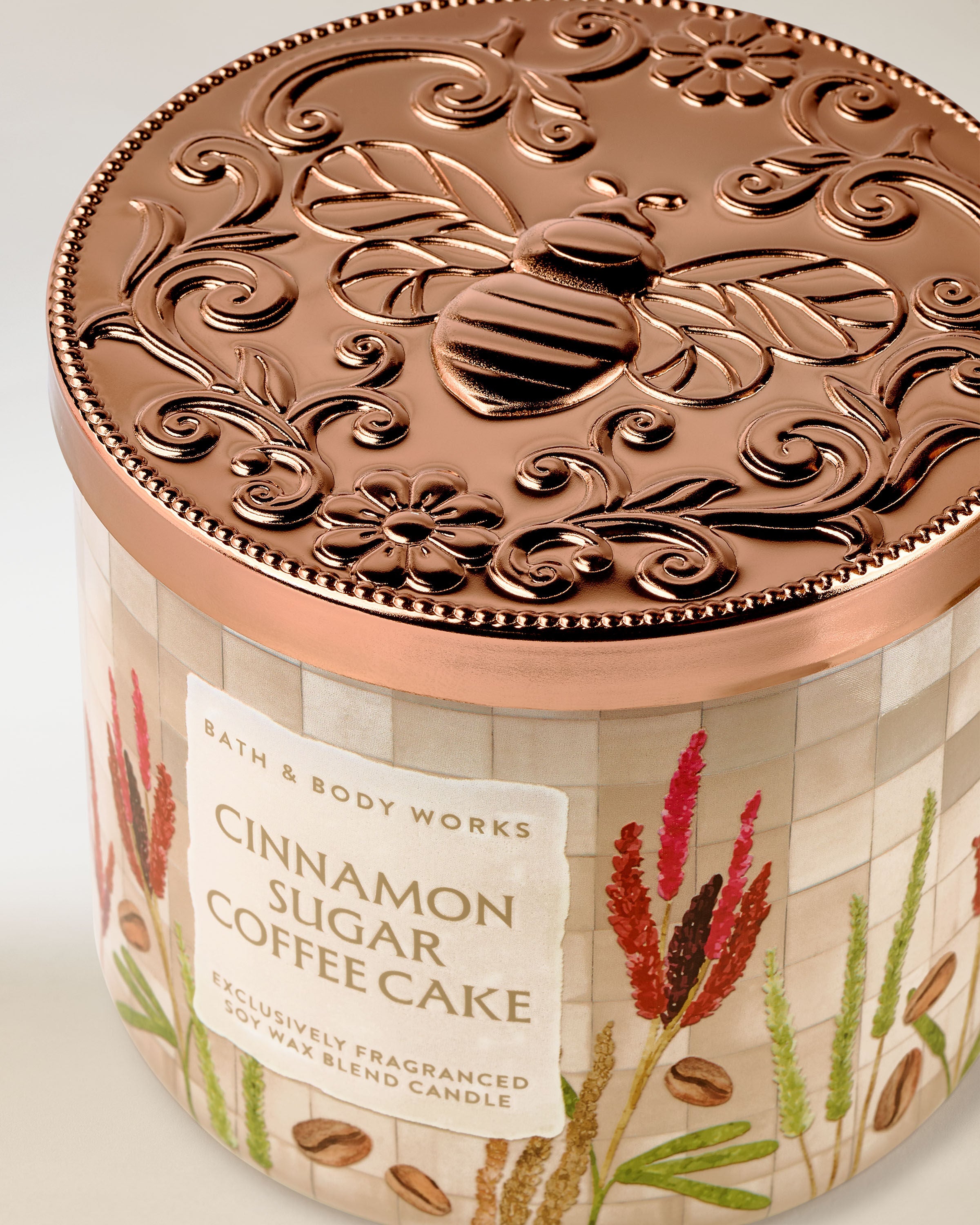 3-Wick Candle Cinnamon Sugar Coffee Cake 14.5 oz / 411 g - Image 2