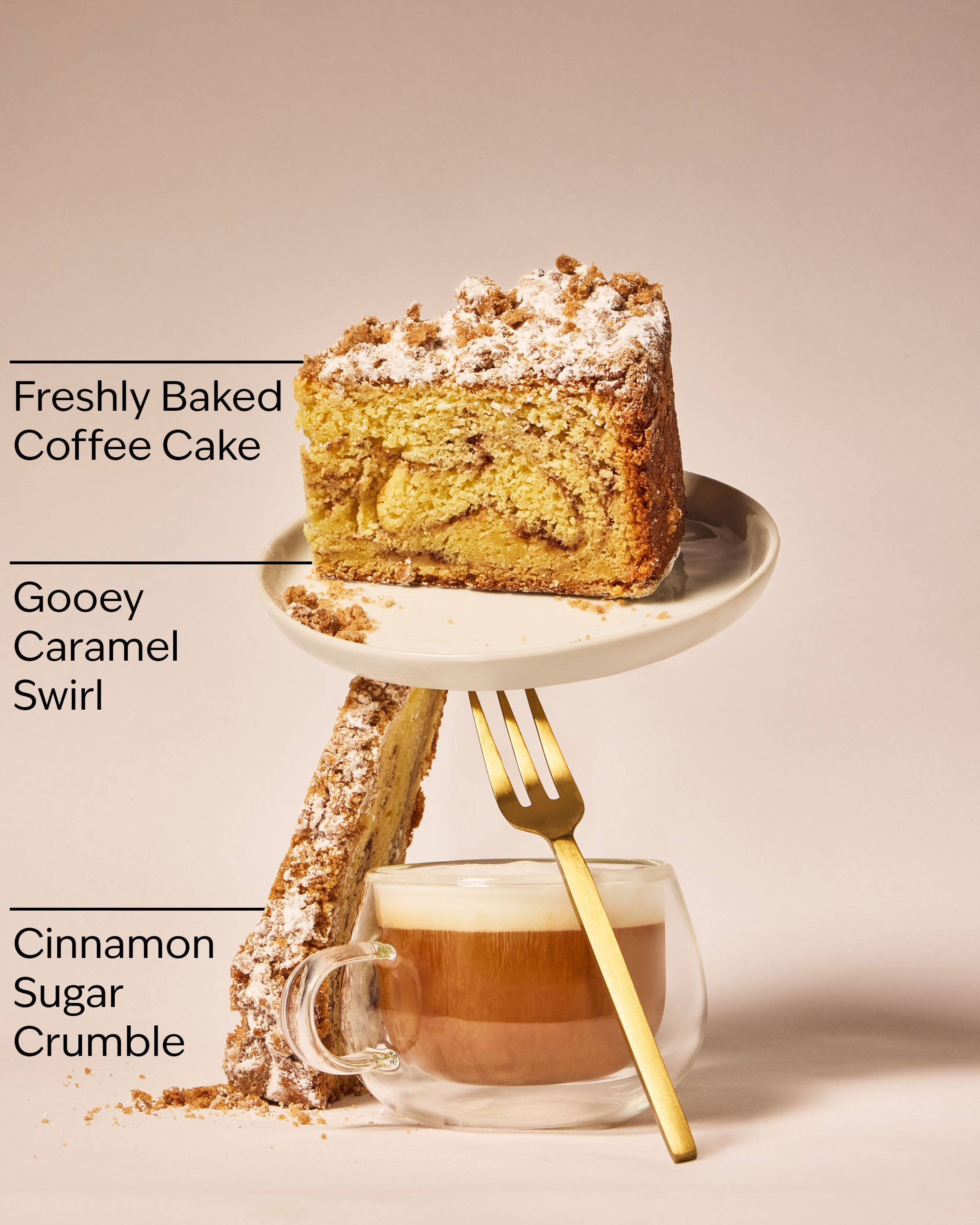 3-Wick Candle Cinnamon Sugar Coffee Cake 14.5 oz / 411 g - Image 3