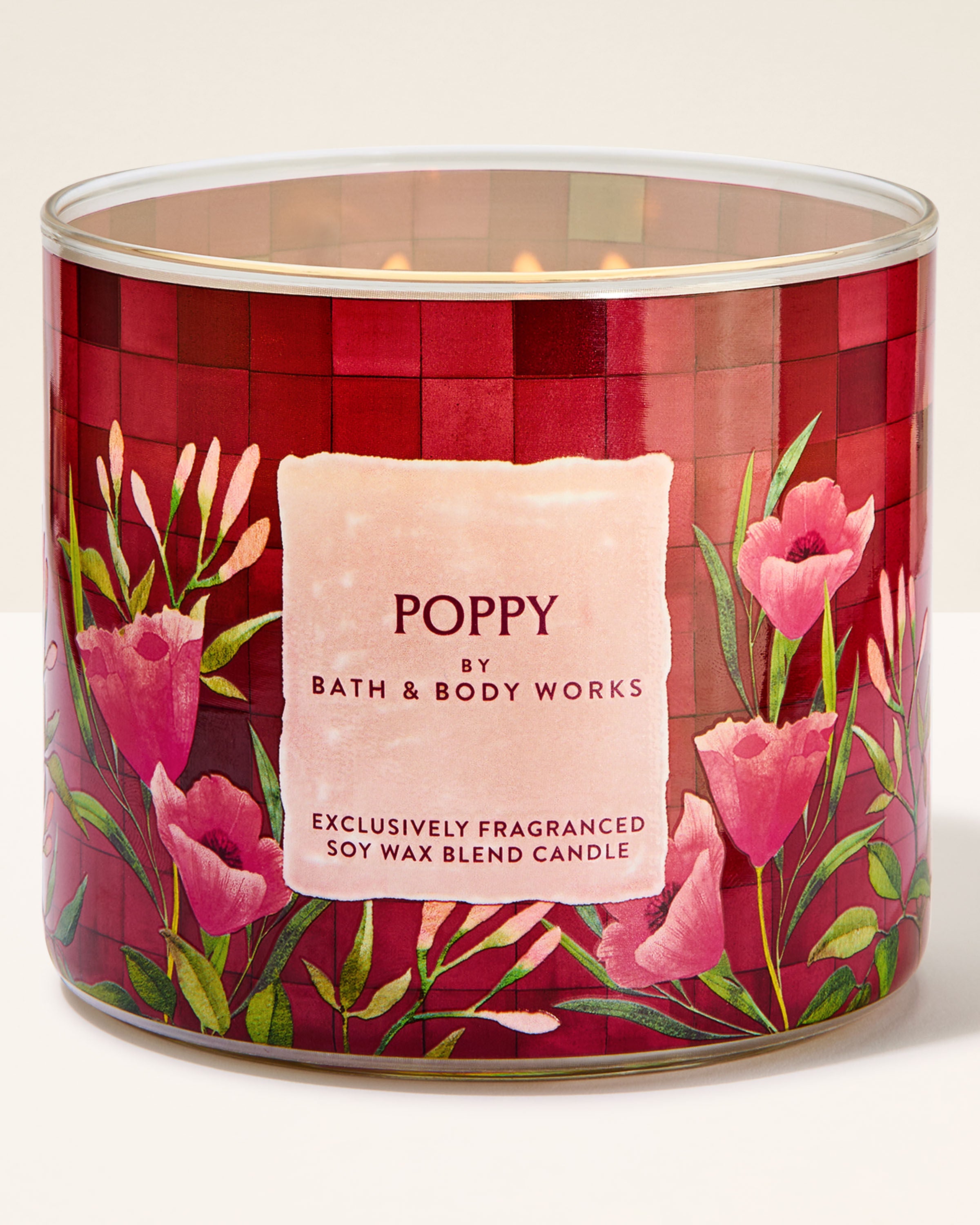 3-Wick Candle Poppy 14.5 oz / 411 g