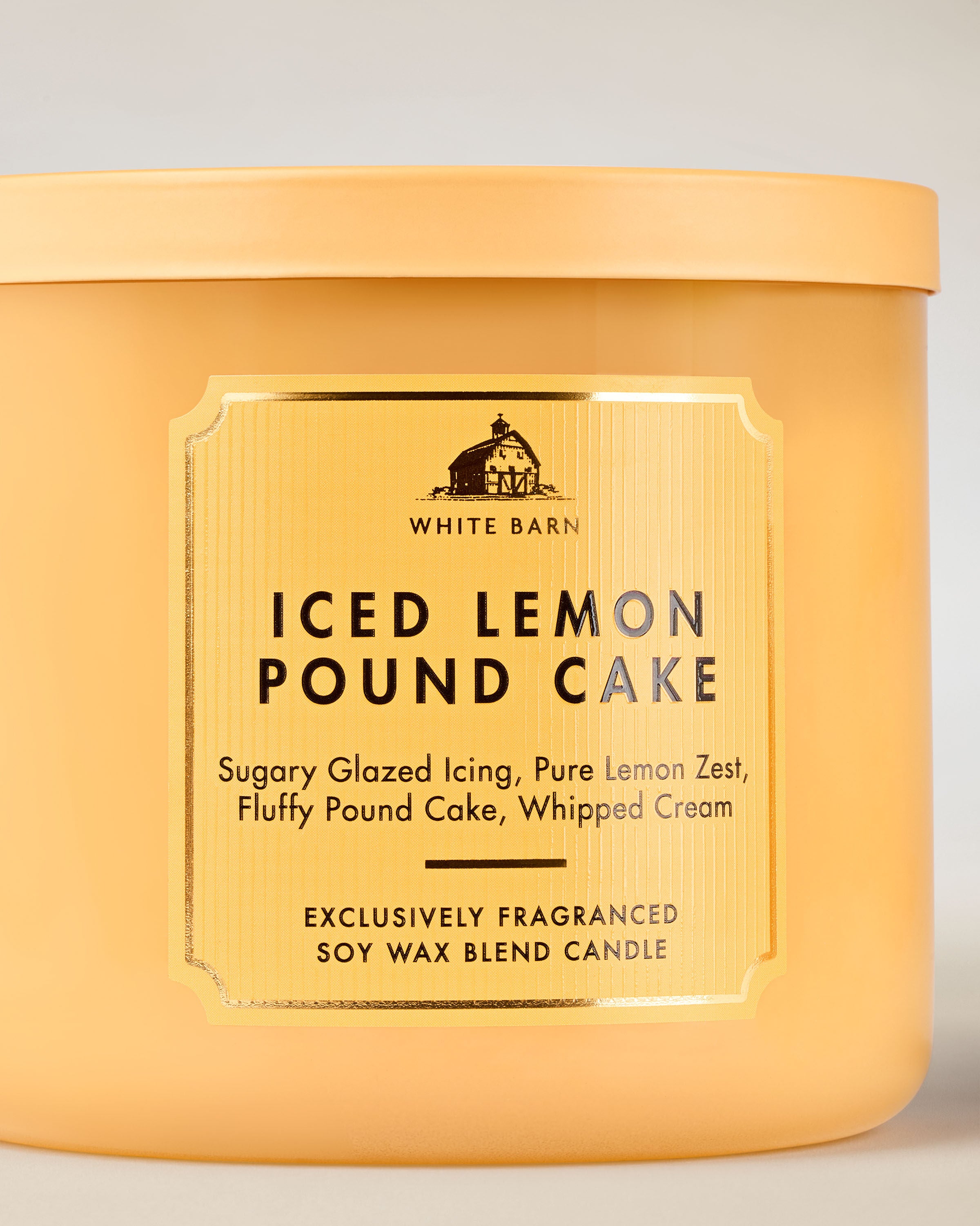 3-Wick Candle Iced Lemon Pound Cake 14.5 oz / 411 g - Image 2