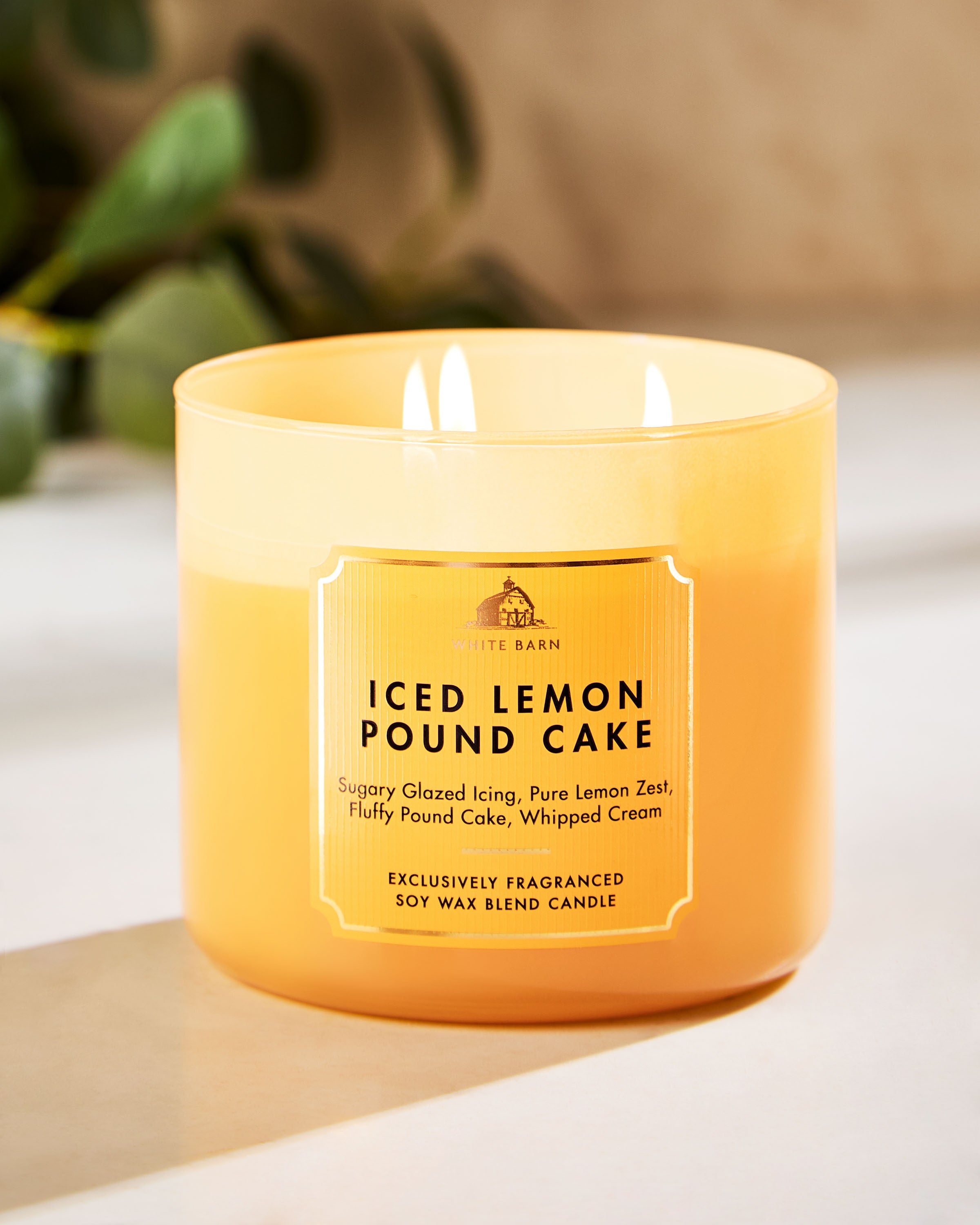 3-Wick Candle Iced Lemon Pound Cake 14.5 oz / 411 g - Image 6