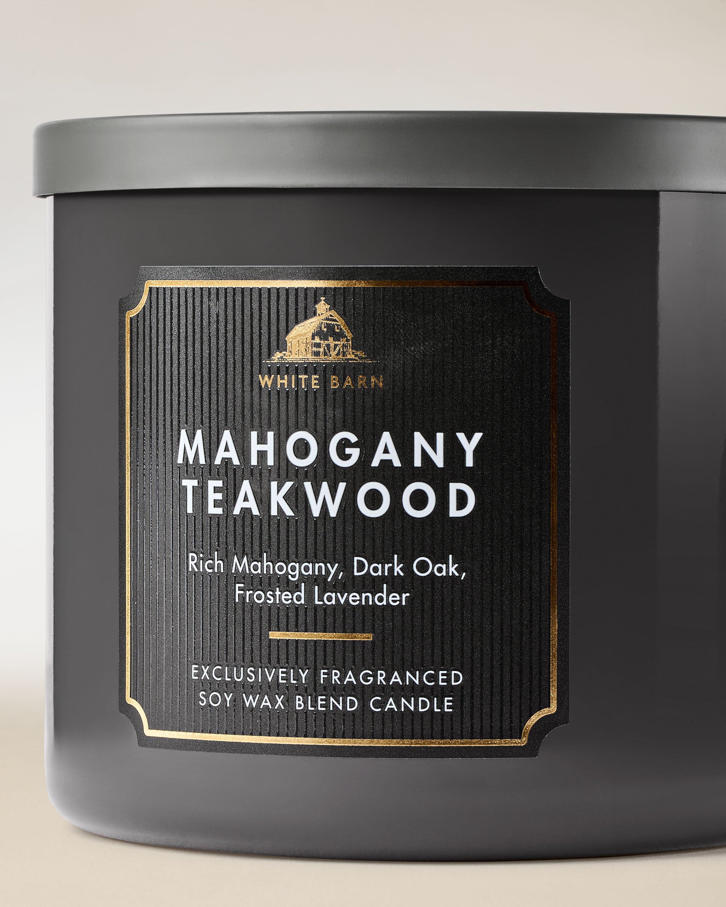 3-Wick Candle Mahogany Teakwood 14.5 oz / 411 g - Image 2
