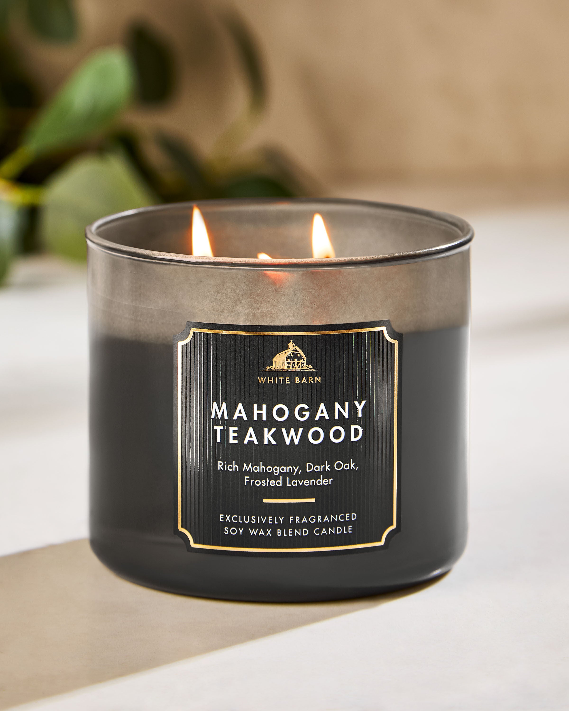 3-Wick Candle Mahogany Teakwood 14.5 oz / 411 g - Image 6