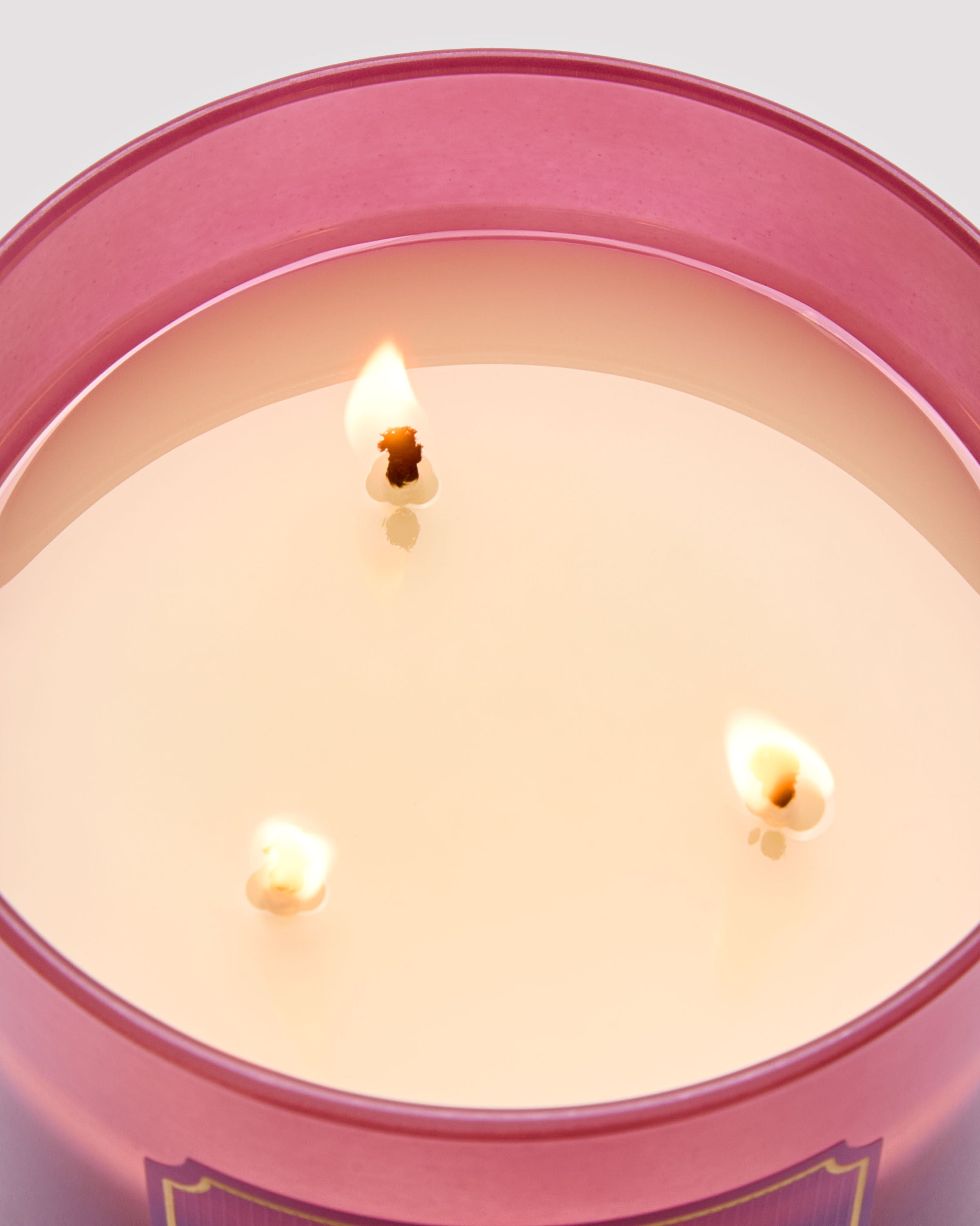 3-Wick Candle Pink Lilac & Vanilla 14.5 oz / 411 g - Image 5