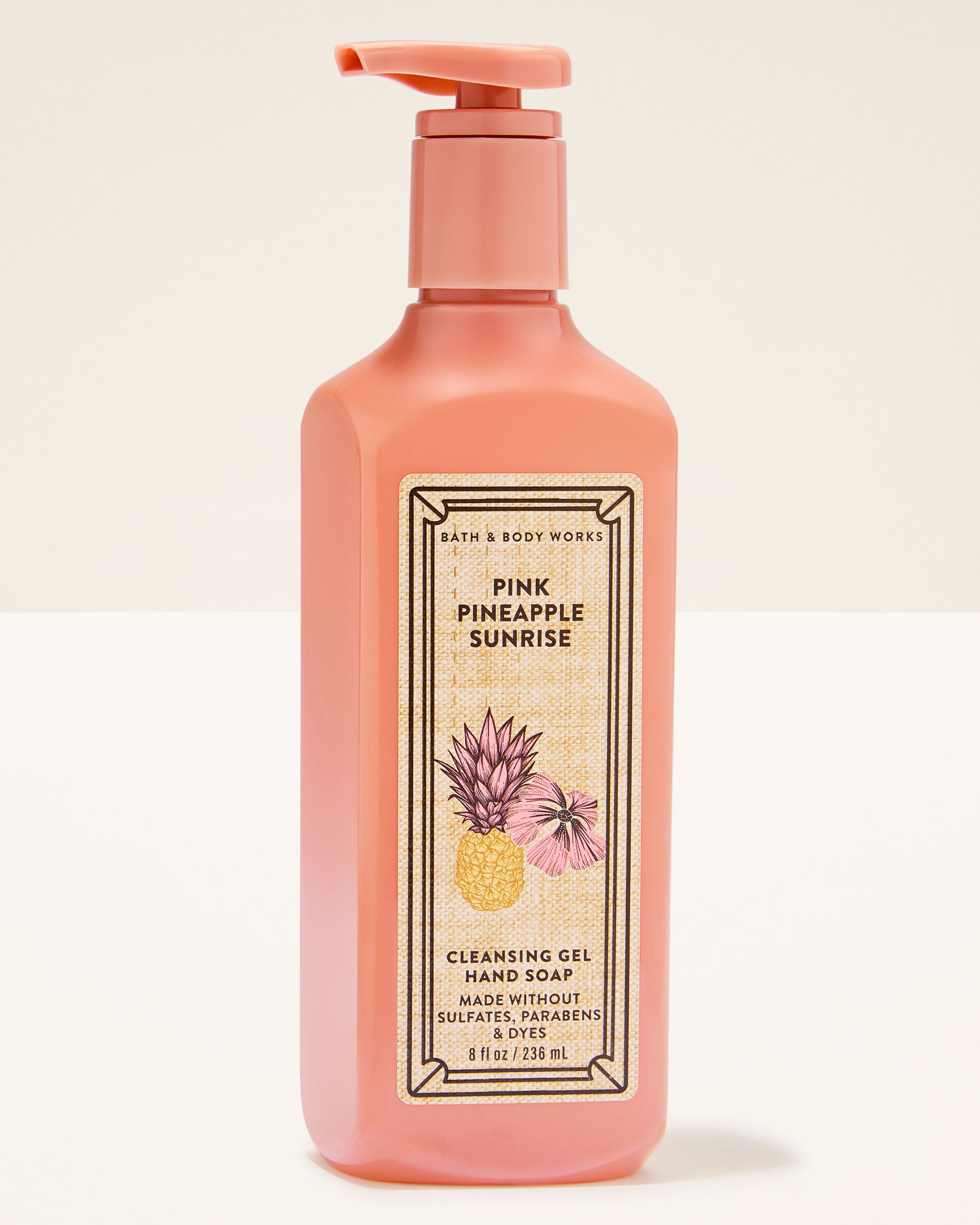 Cleansing Gel Hand Soap Pink Pineapple Sunrise 8 fl oz / 236 ml