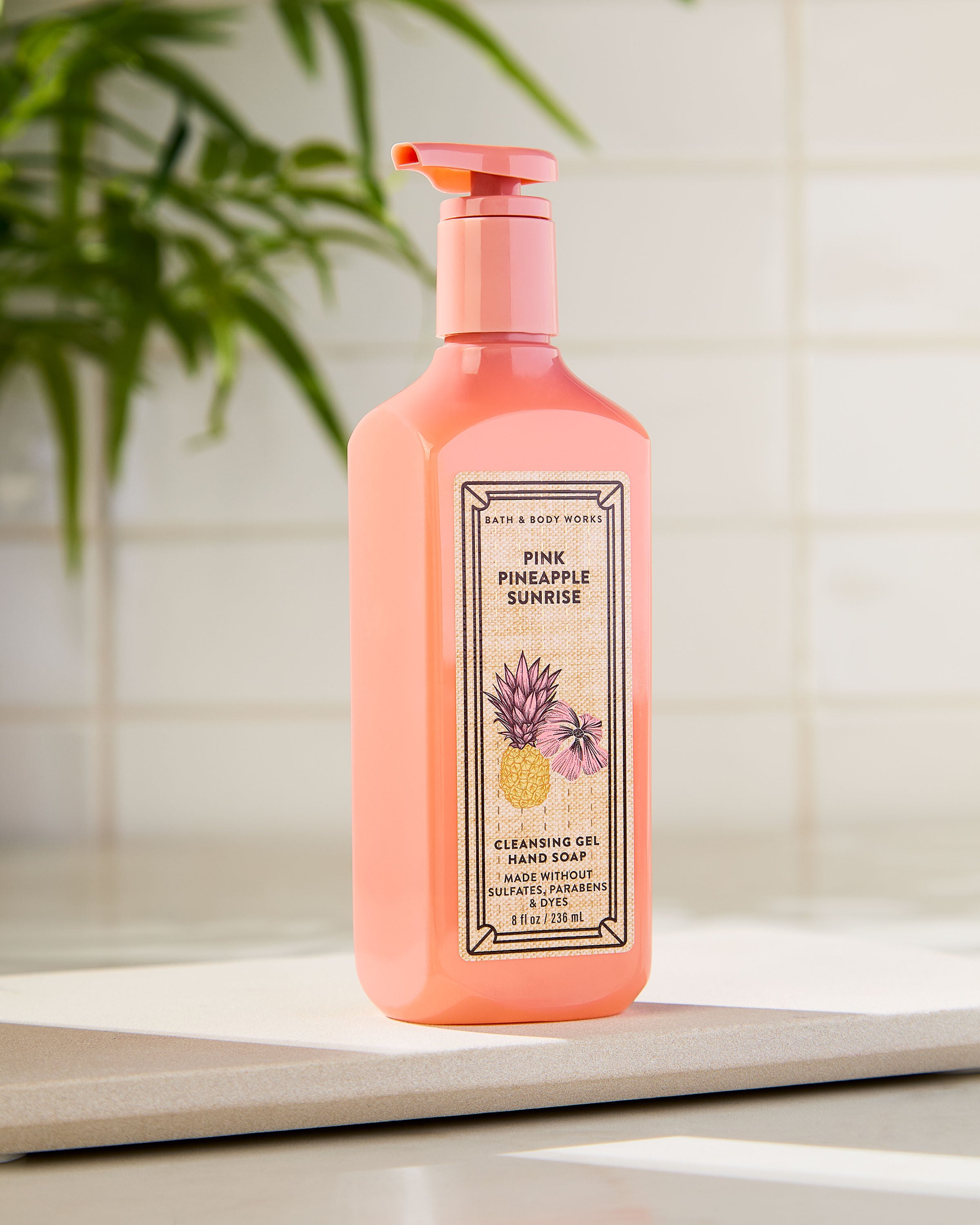 Cleansing Gel Hand Soap Pink Pineapple Sunrise 8 fl oz / 236 ml - Image 7