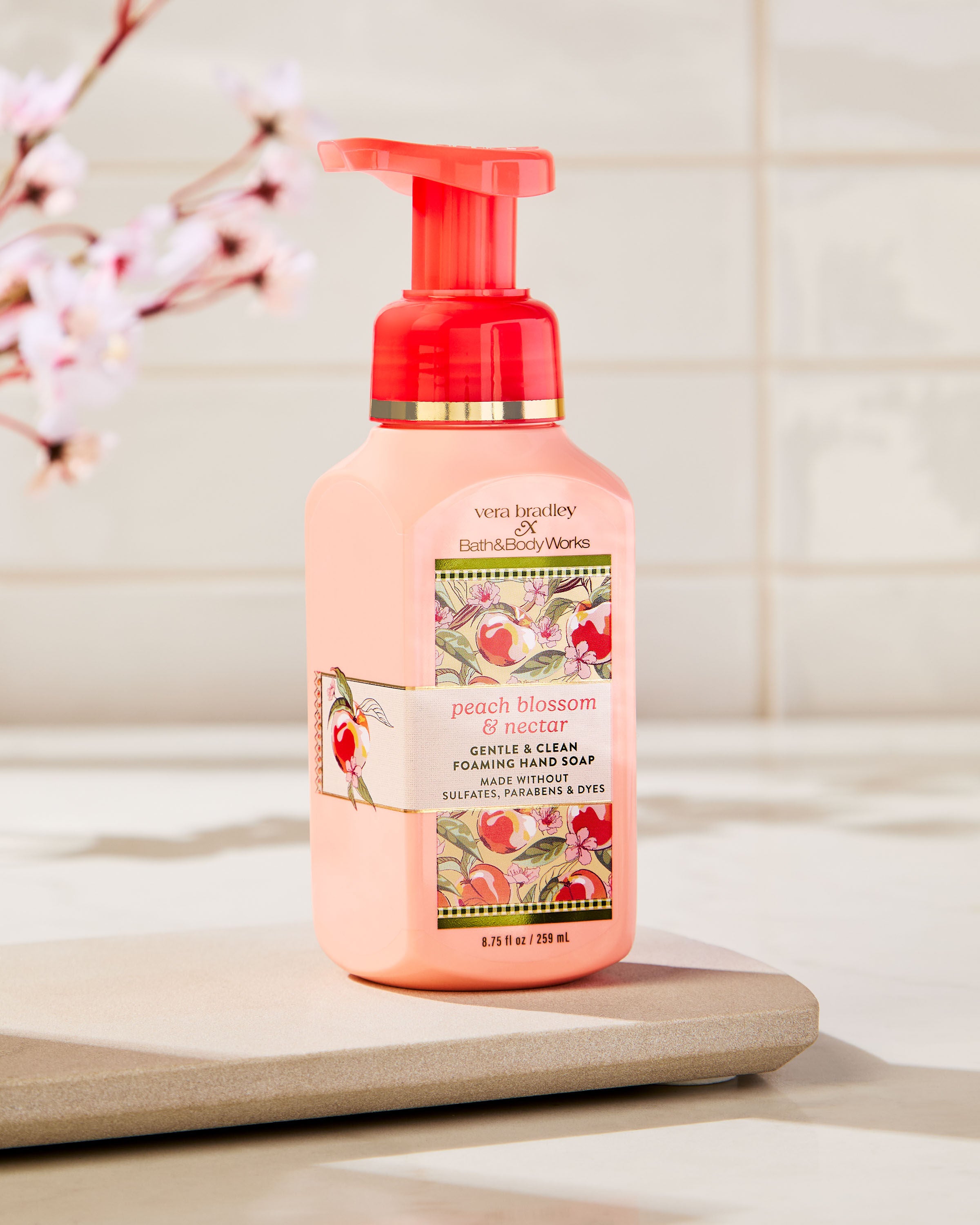 Gentle & Clean Foaming Hand Soap Peach Blossom & Nectar 8.75 fl oz / 259 ml - Image 7