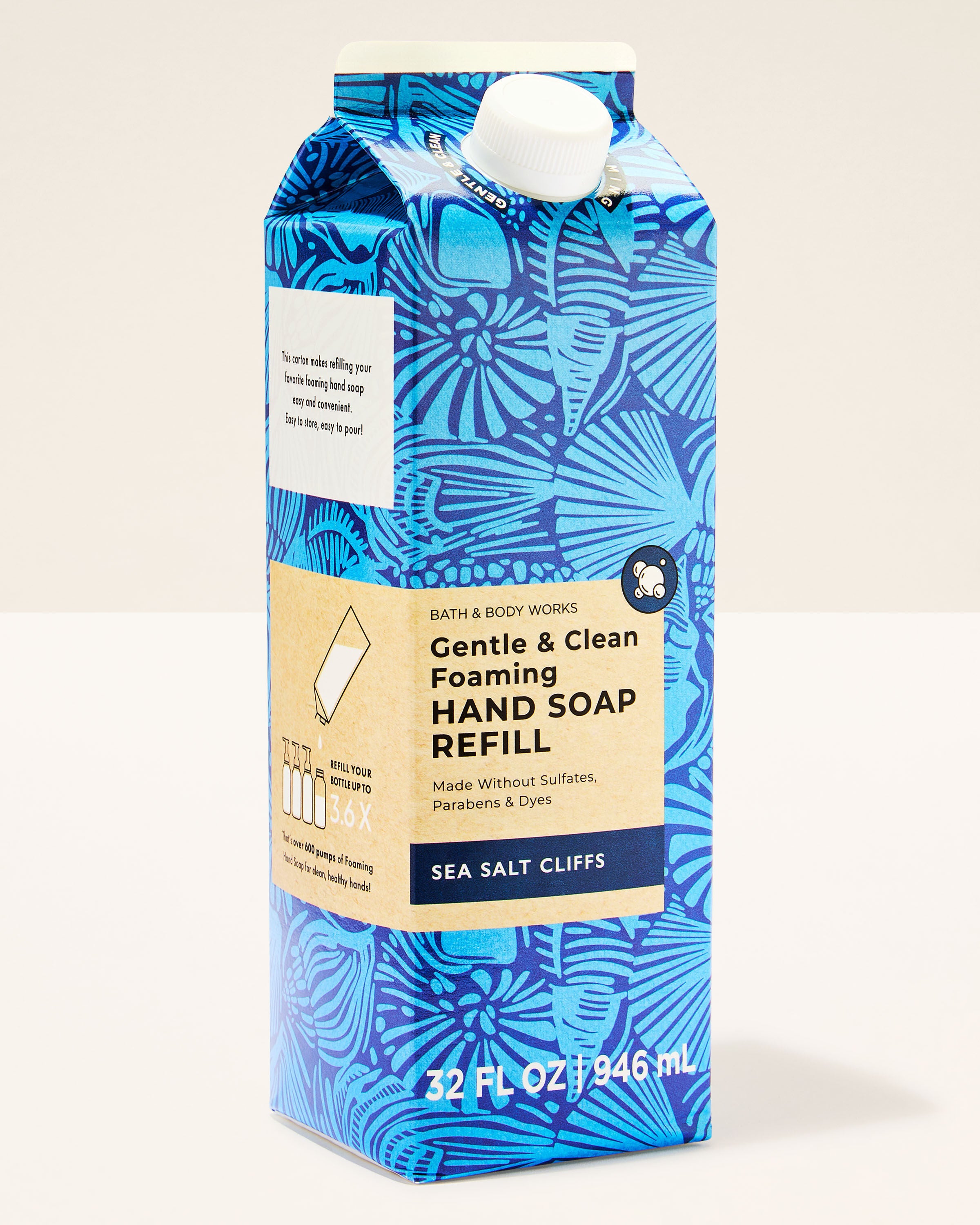 Gentle & Clean Foaming Hand Soap Refill Sea Salt Cliffs 32 fl oz / 946 ml