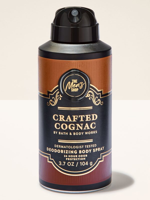 Deodorizing Body Spray  Crafted Cognac 3.7 oz / 104 g