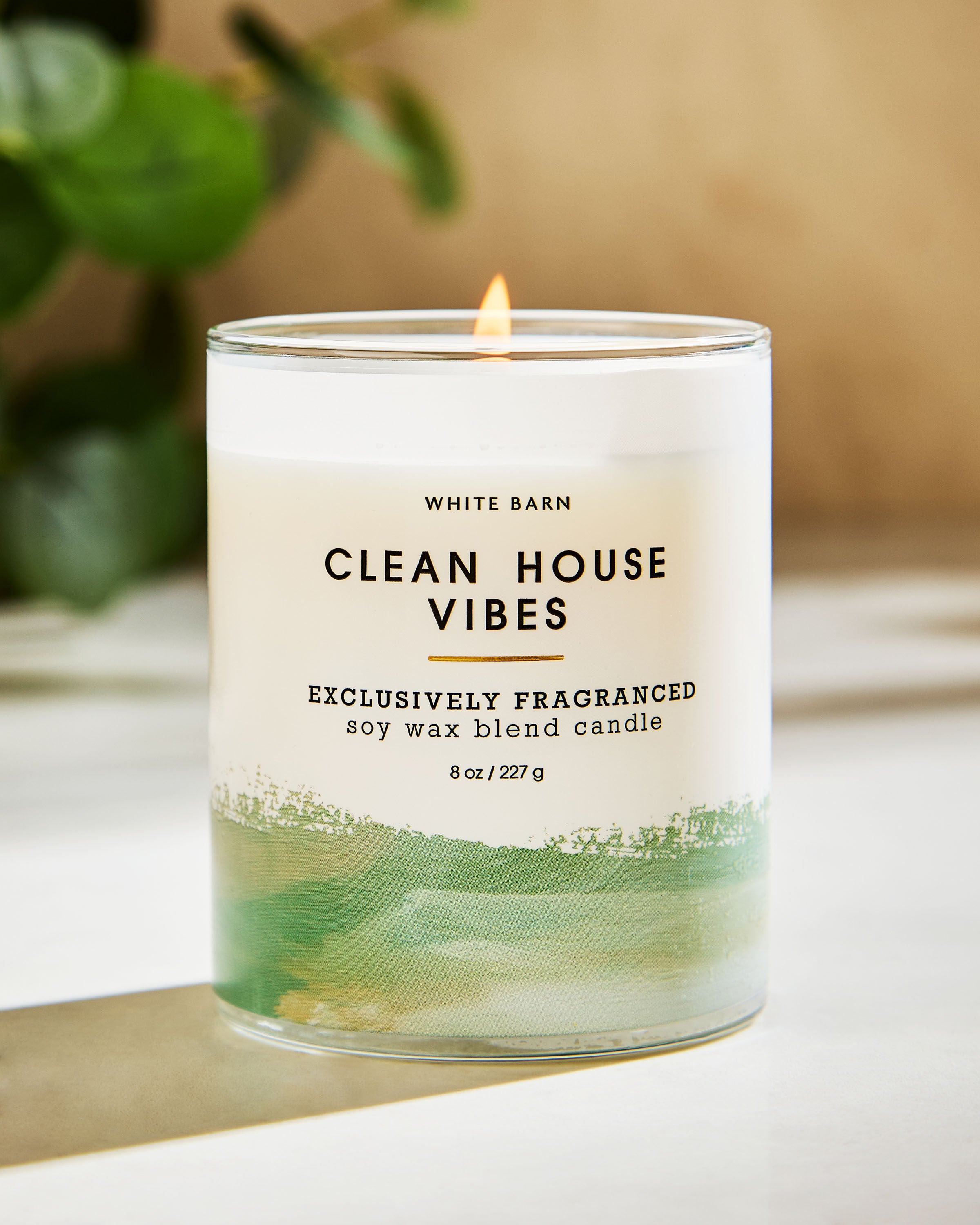 Single Wick Candle Clean House Vibes - Image 6