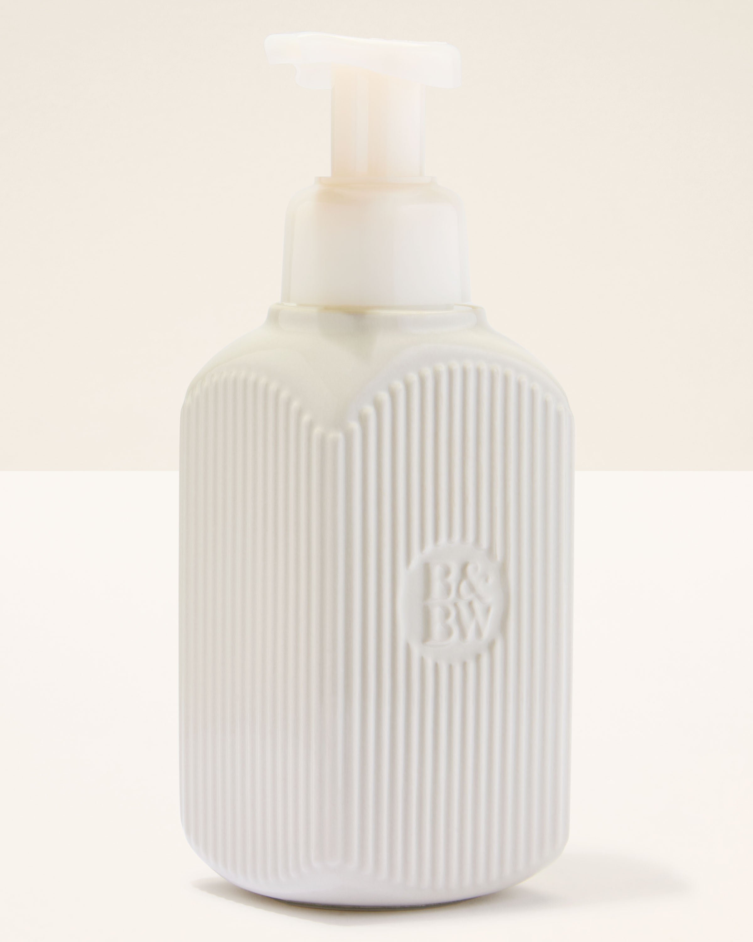 Gentle & Clean Foaming Hand Soap Dispenser Cream Ceramic