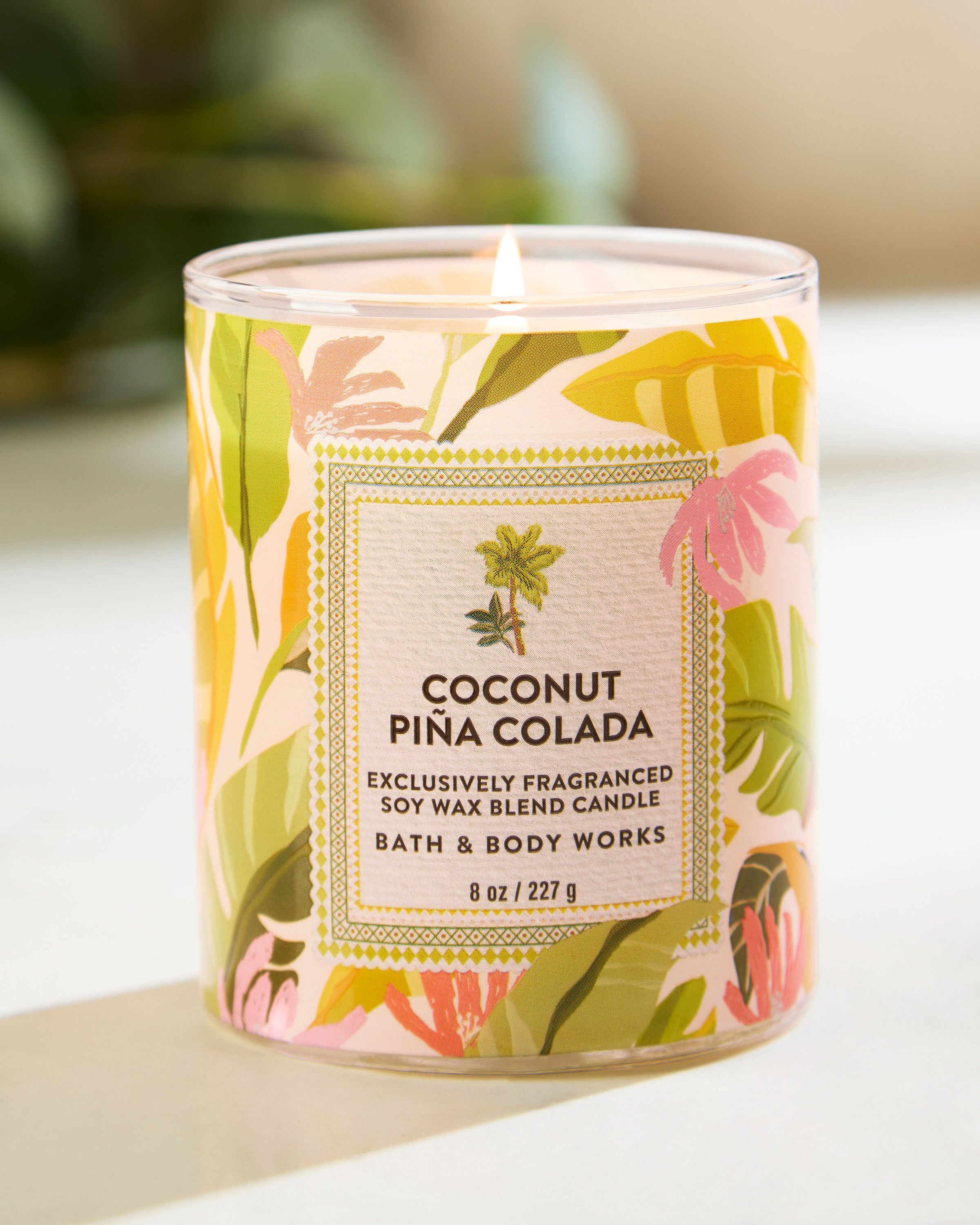 Single Wick Candle Coconut Piña Colada 8 oz / 227 g - Image 6