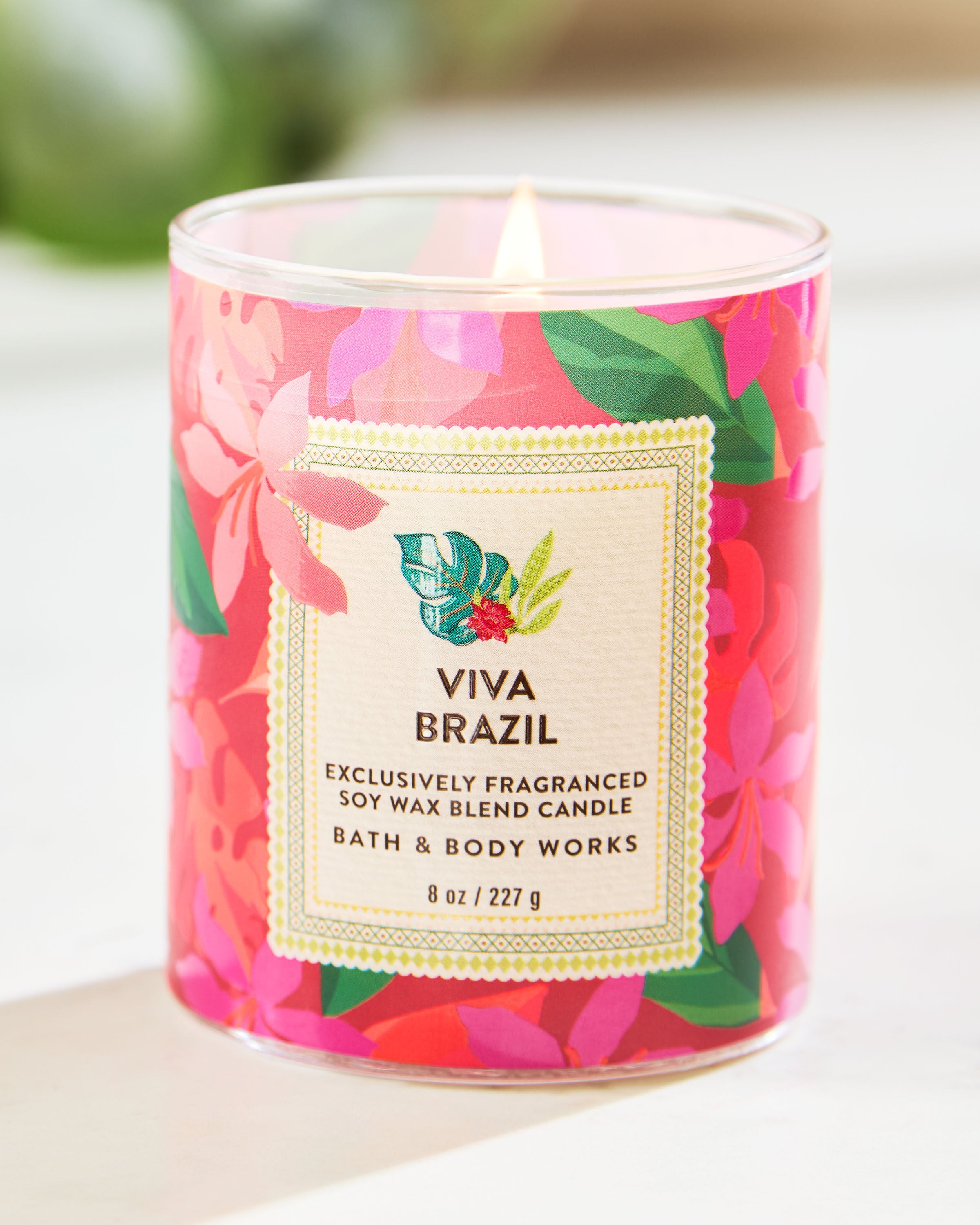 Single Wick Candle Viva Brazil 8 oz / 227 g - Image 6