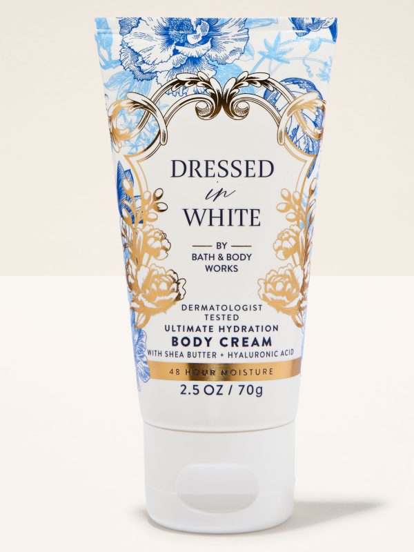 Travel Size Ultimate Hydration Body Cream  Dressed In White 2.5 oz / 70 g