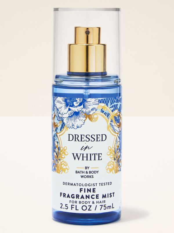 Travel Size Fine Fragrance Mist  Dressed In White 2.5 fl oz / 75 ml